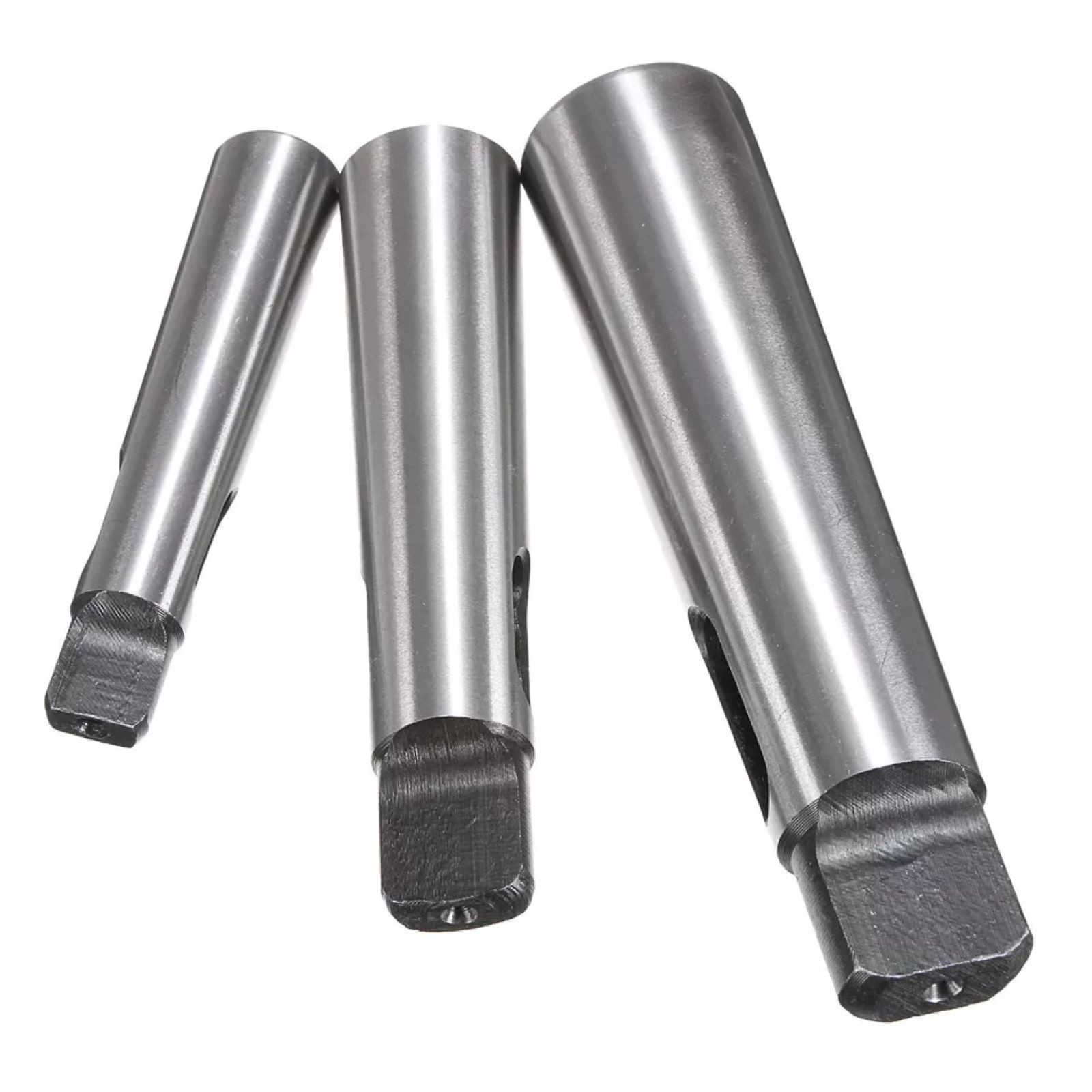 3pcs MT1 to MT2 MT2 to MT3 MT3 to MT4 New Morse Taper Adapter Fit reamers