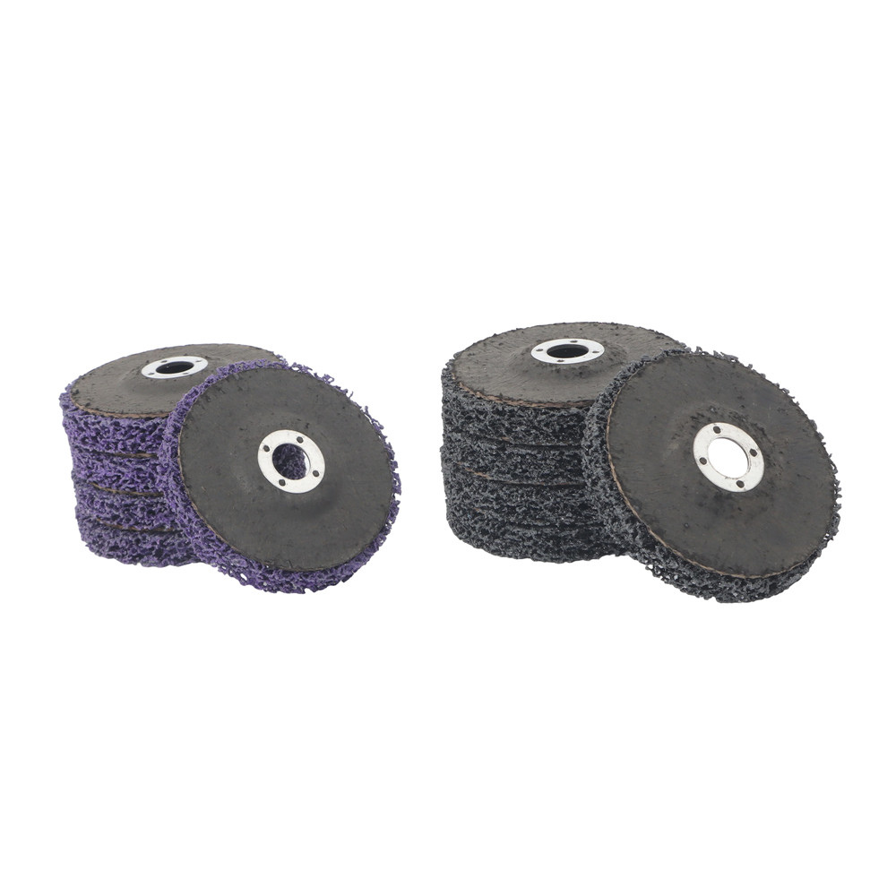 12Pack (6 Purple & 6 Black) 4″ Paint Stripping Disc Set Efficient Rust Removal
