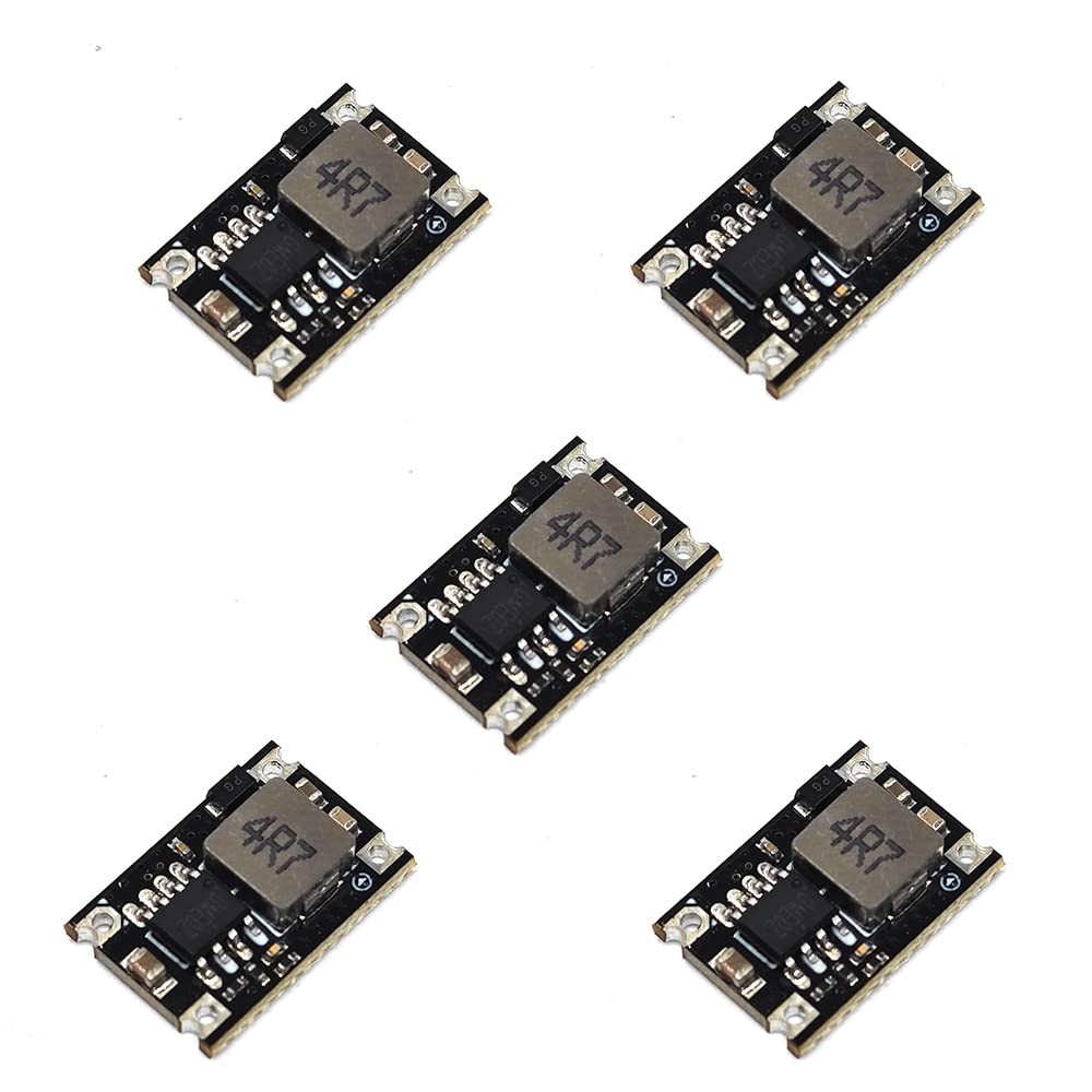 5pcs Mini360 3.3V Buck Converter DC 5-30V to 3.3V 1.8A Tiny Power Module Board