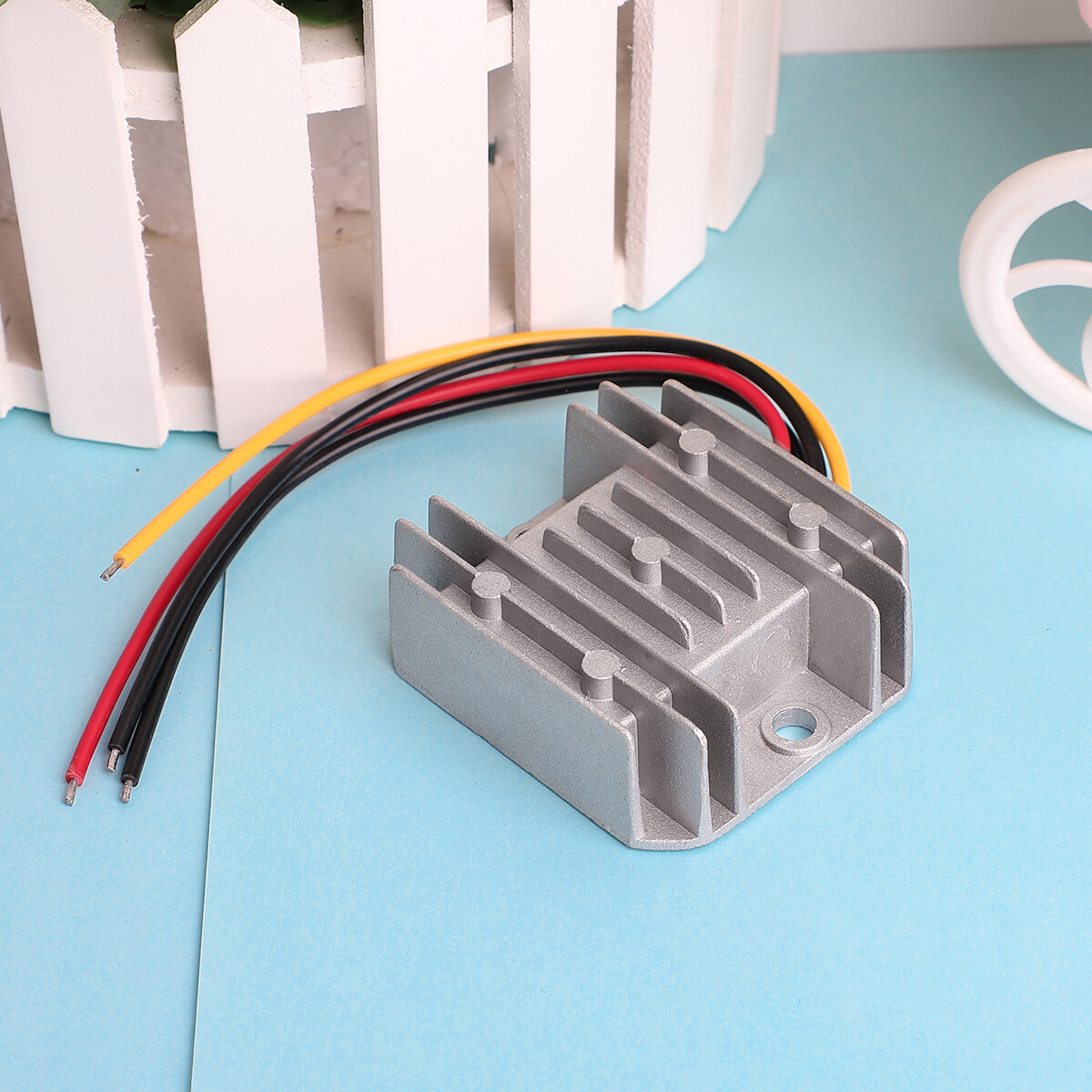 Power Regulator DC 24V to 12V 5A 60W Step Down Buck Voltage Converter Waterproof