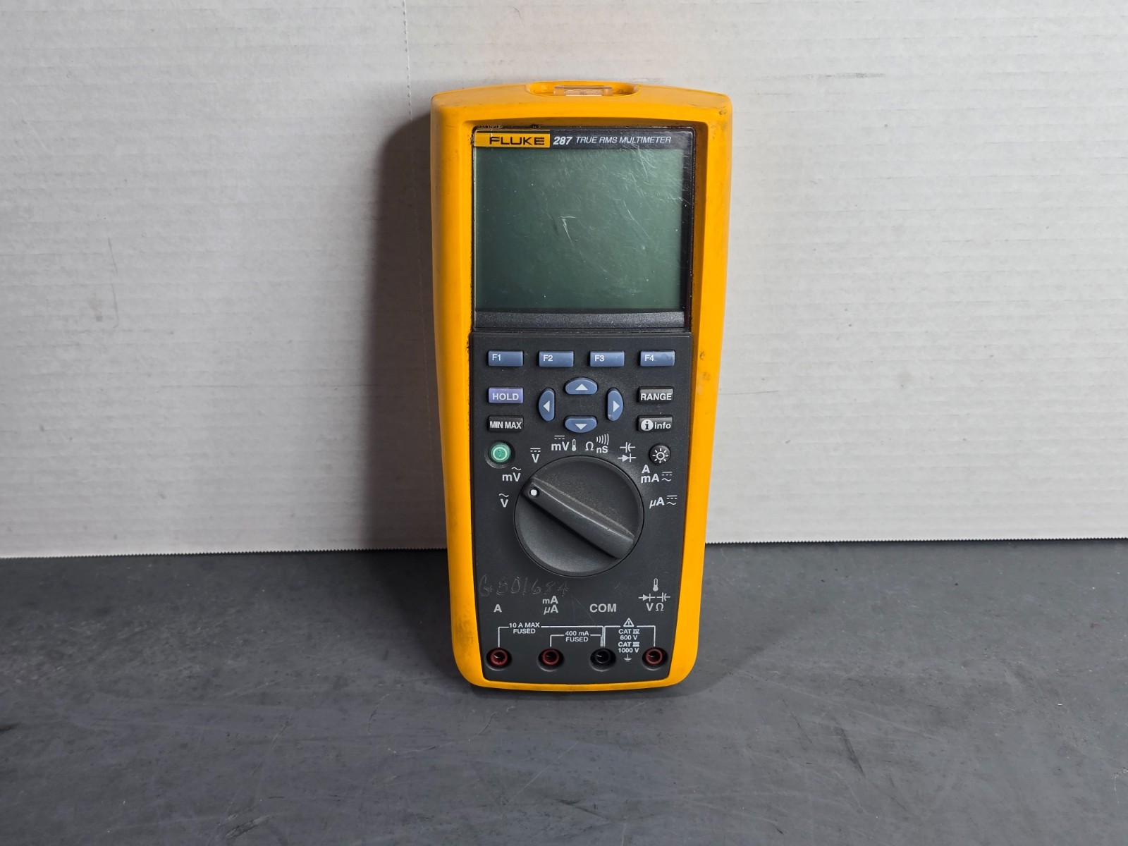 Fluke 287 True-RMS Electronics Logging Multimeter No Battery Missing Fuse