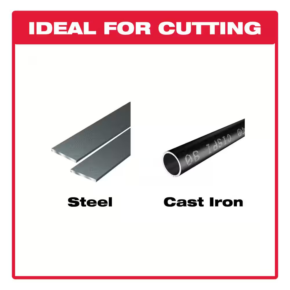 10 In. X 3/32 In. X 5/8 In. Metal Cut-Off Disc