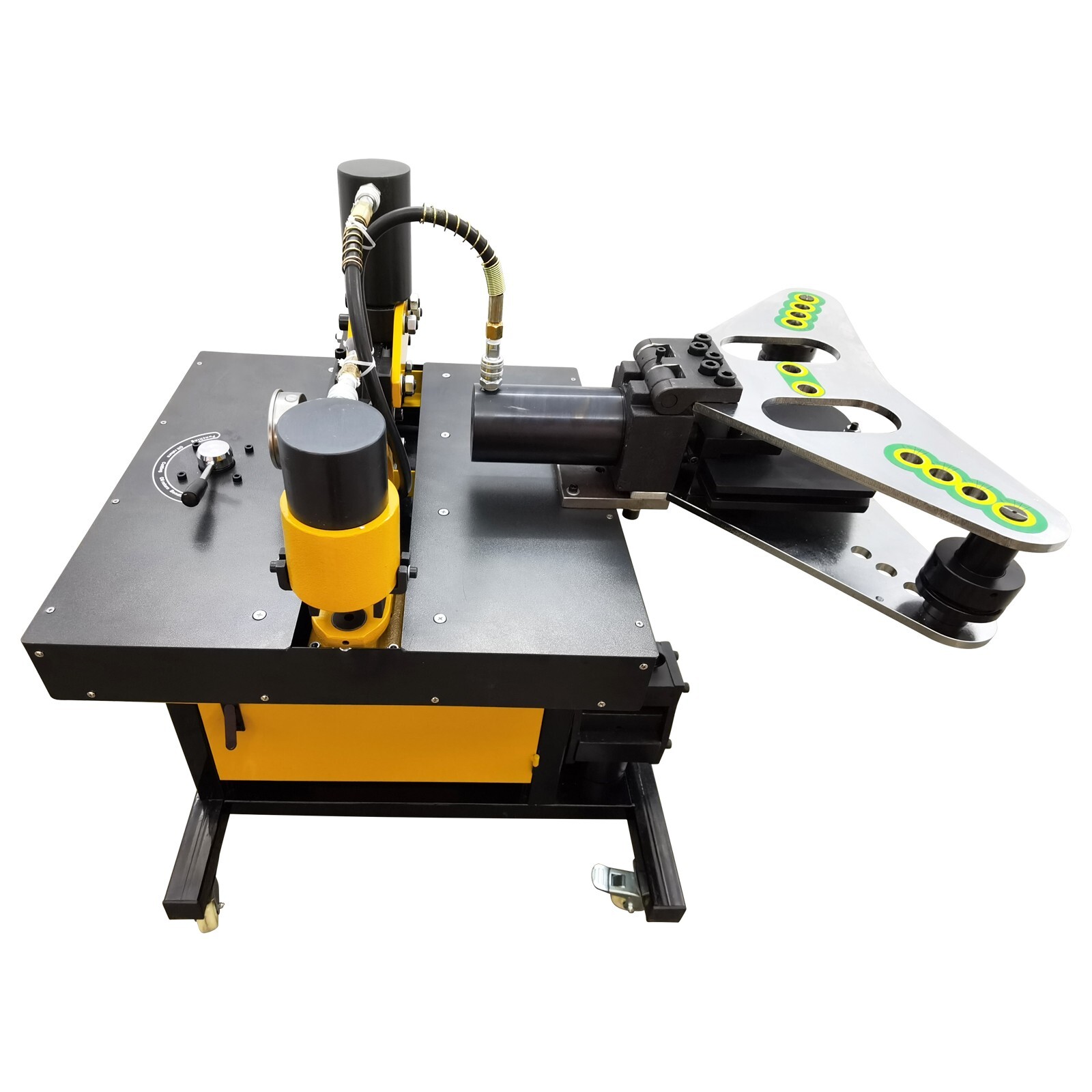 5in1 Multifunctional Busbar Processor 110V 750W Bus Processing Machine 55ton Knu