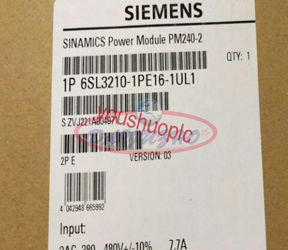 1PC SIEMENS POWER MODULE 6SL3210-1PE16-1UL1 6SL3 210-1PE16-1UL1 NEW