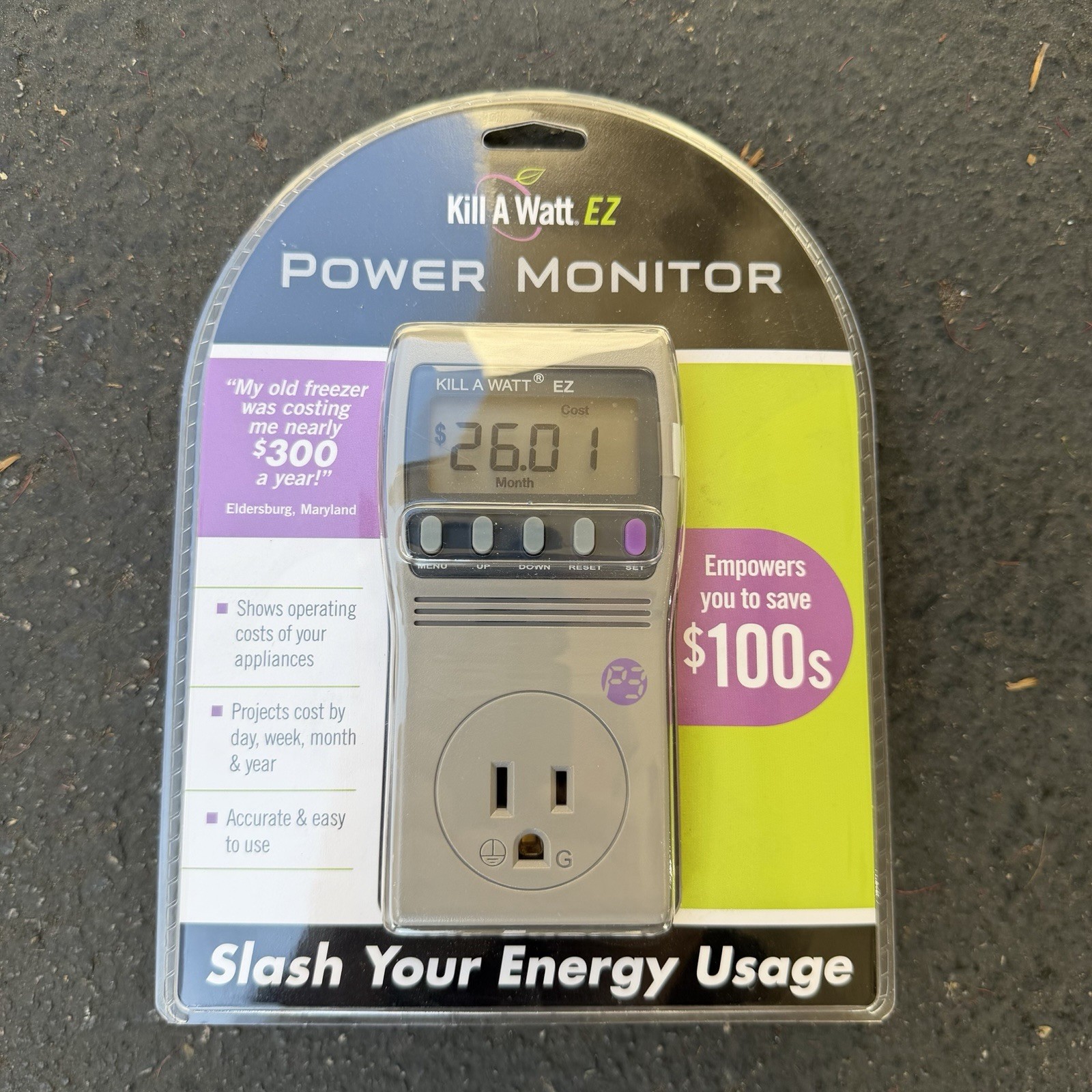 Kill a Watt EZ Power Monitor Model P4460 – Factory Sealed