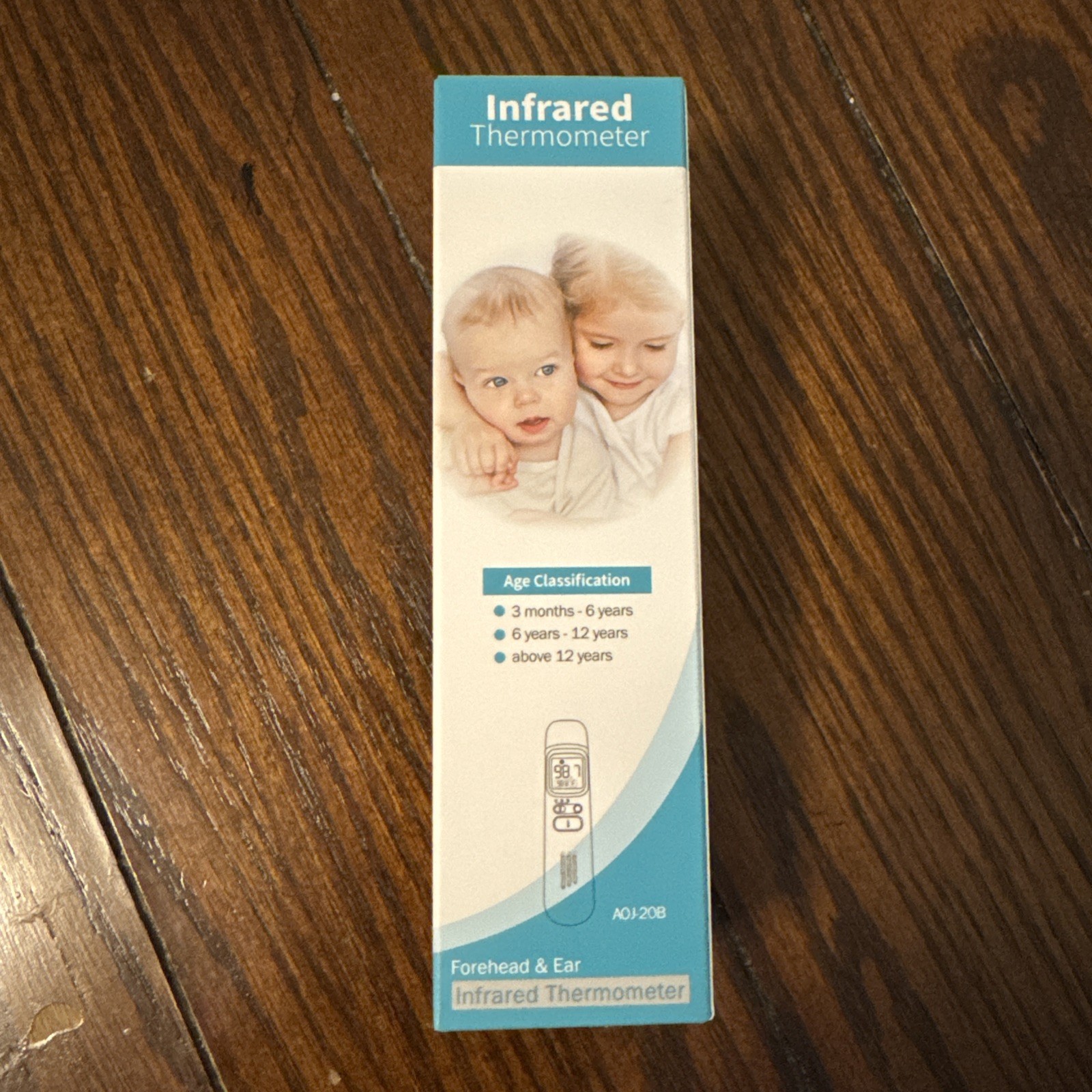 ROHS ~ Infrared Forehead & Ear Thermometer AOJ-20B 🌡 Ages 3 Months & Up ~ New