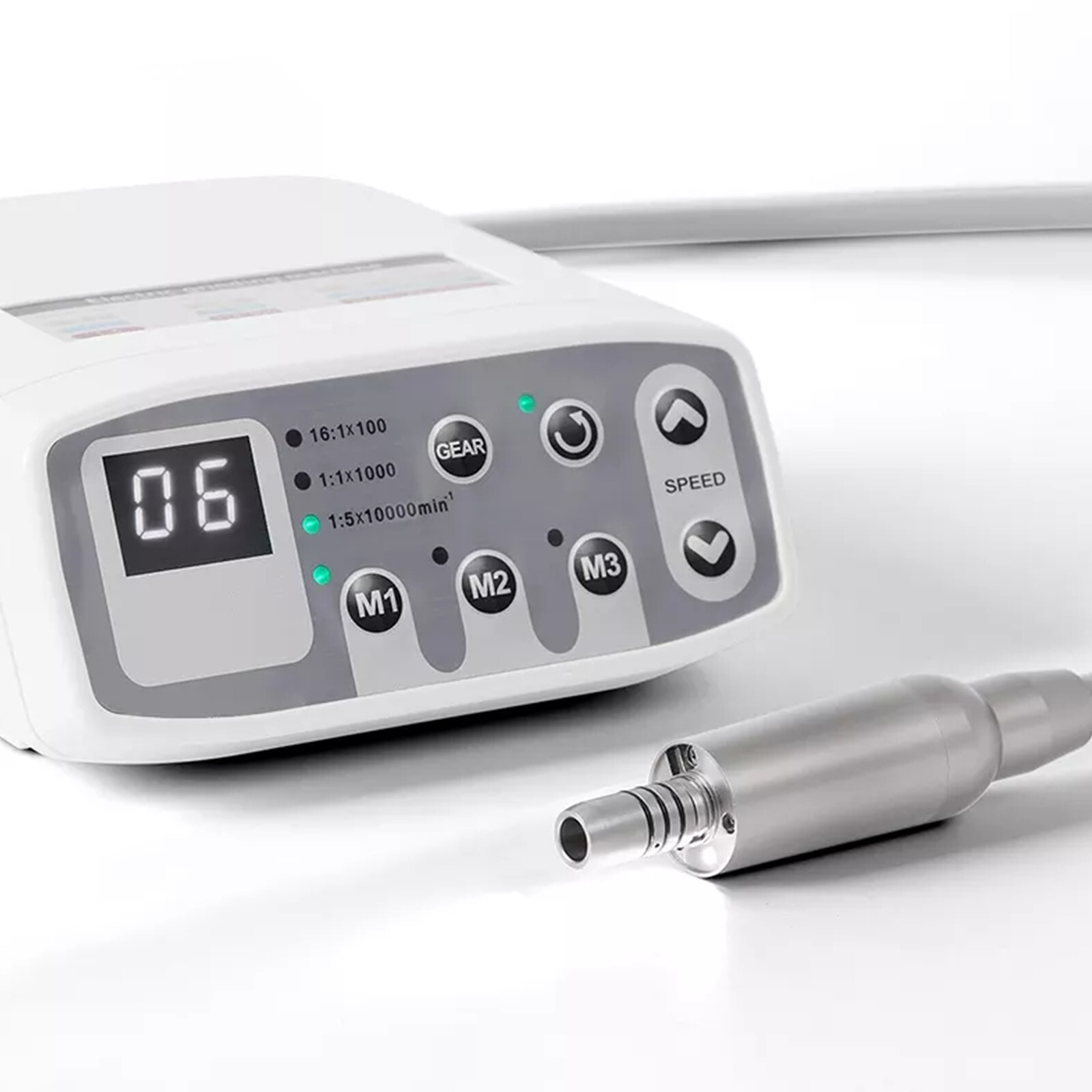 Dental Brushless Electric Micro Motor Low Voltage Electric Grinding Machine 2H