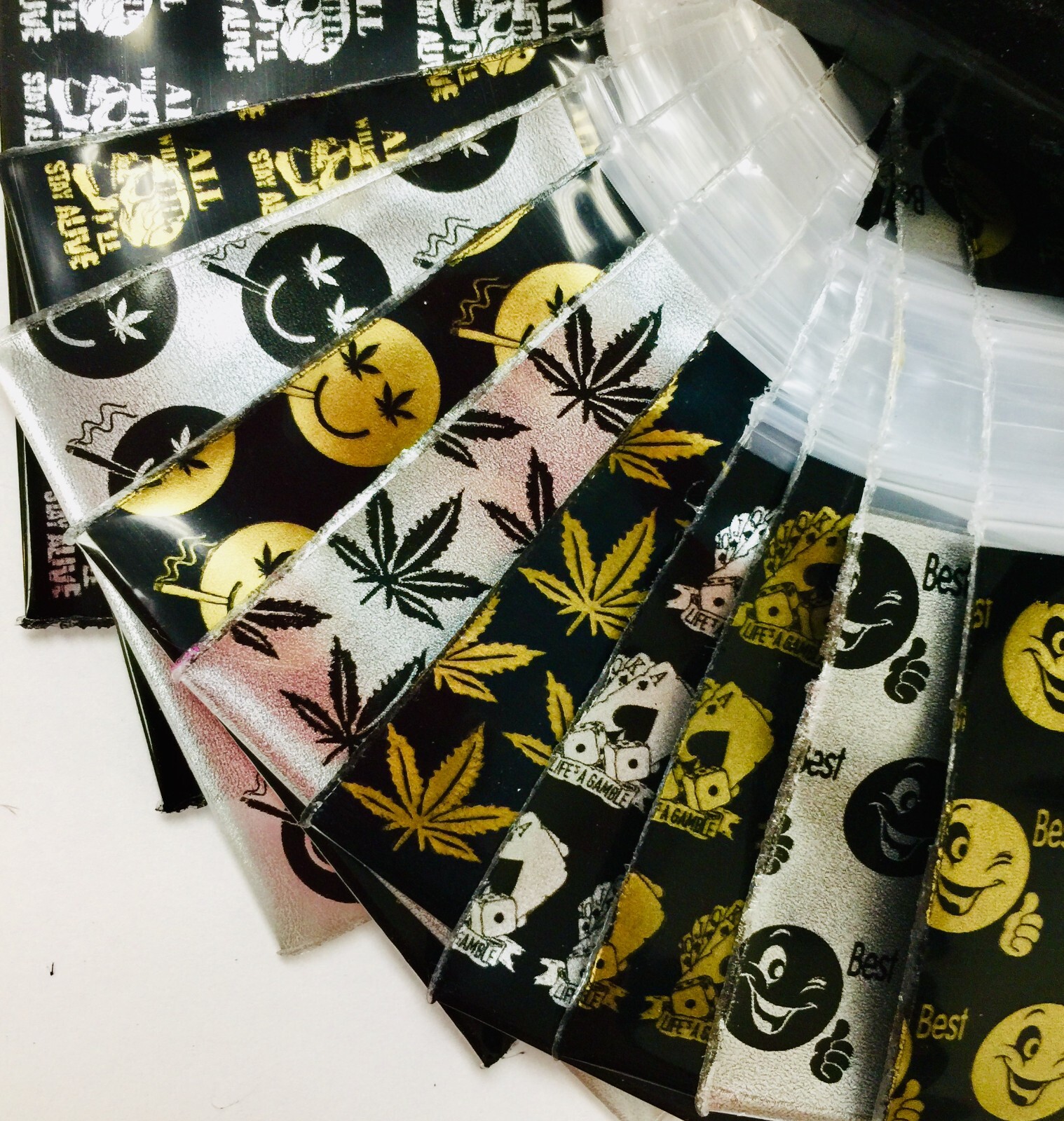 BaggiesSince1987 – ZIPSEAL BAGS PRE-MIX 25-50 DESIGN / 16 SIZE CHOOSE 👀Detail🔽