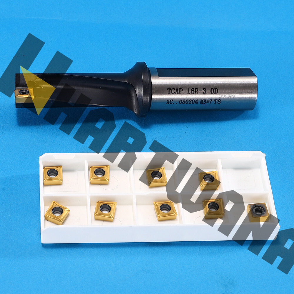 Indexable Carbide Drill 16mm U Drill for Turning Boring and Drilling With Insert