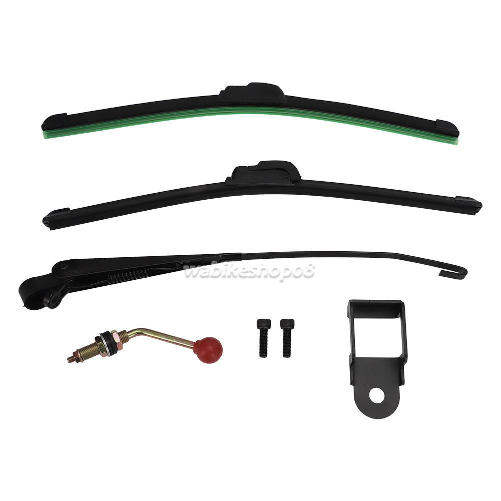 Manual Windshield Wiper Bracket Kit For EZGO Club Car Yamaha Golf Cart Universal