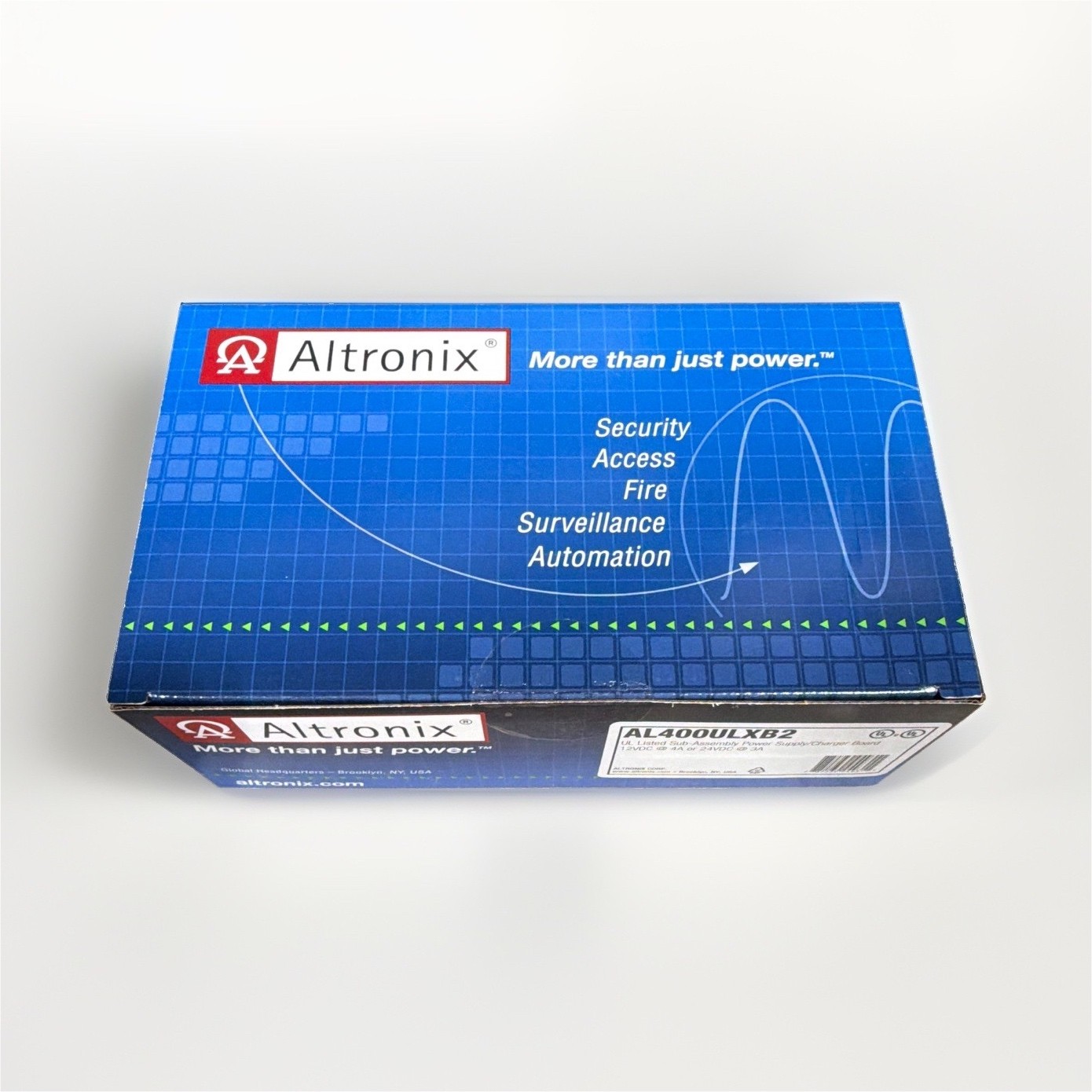 Altronix AL400ULXB2 Power Supply/Charger Board 12V 4A or 24V 3A #50/1
