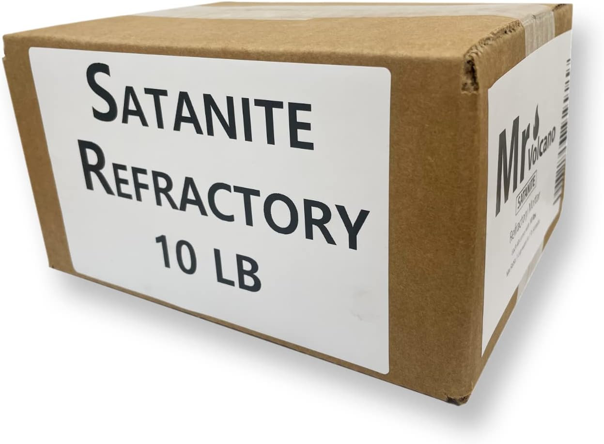 Refractory Satanite 10 Pounds for Ceramic Blanket Lining 3200 Degree Mortar