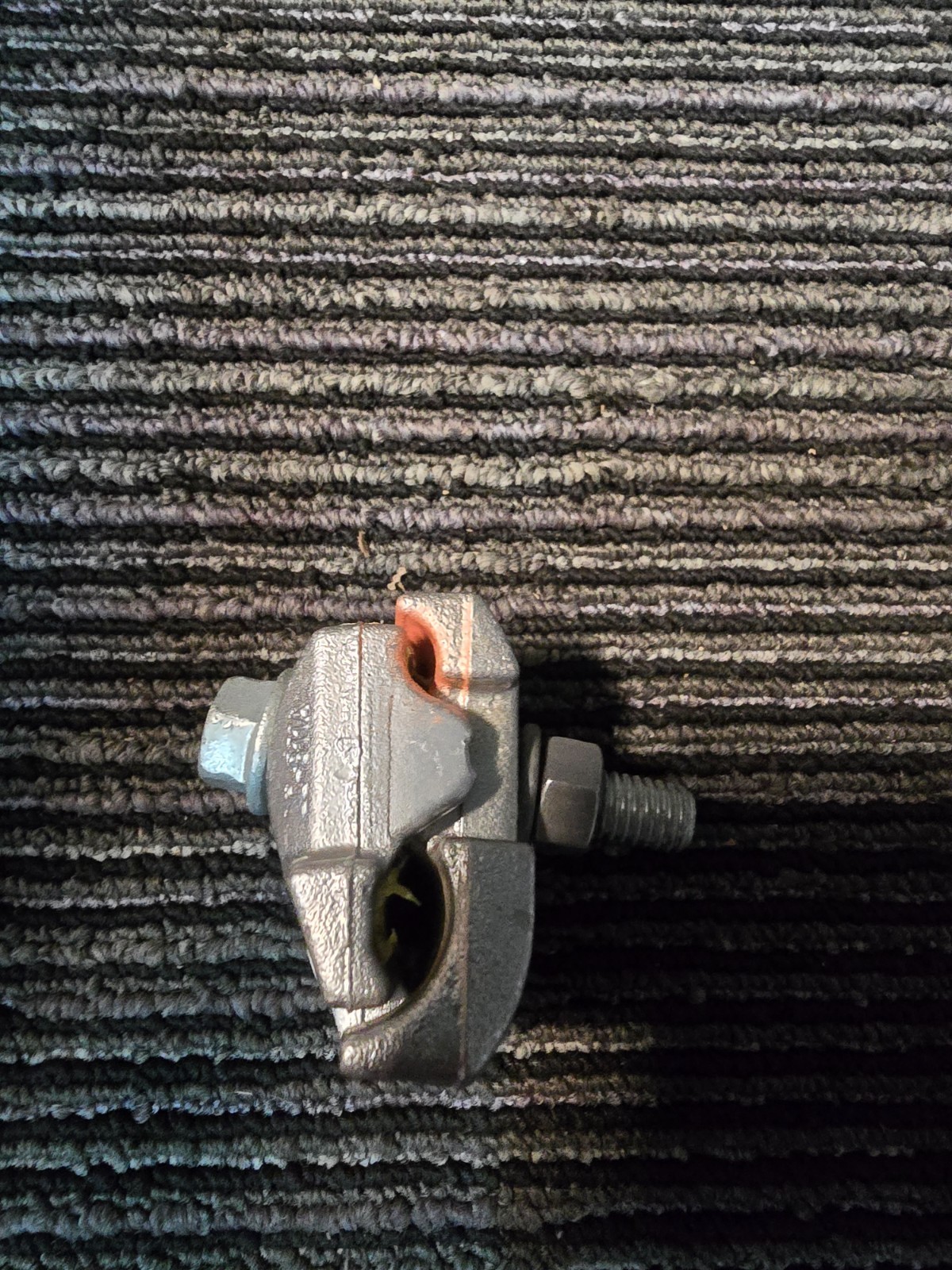(QTY 10) HUBBELL LC811AXB 1-1/4 in. Connector, Parallel Groove, Aluminum Alloy