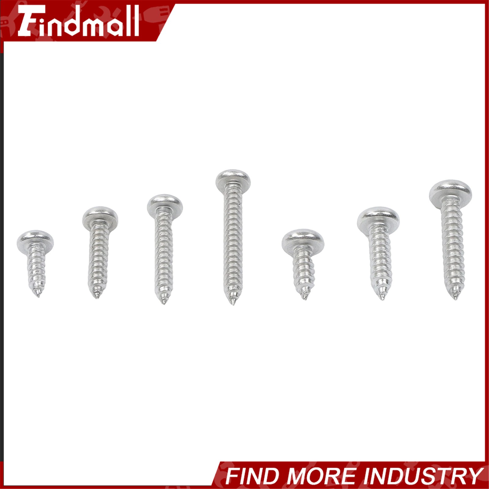 550Pcs 304 Stainless Steel Wood Screws Assortment Kit Phillips #4#6#8#10#12