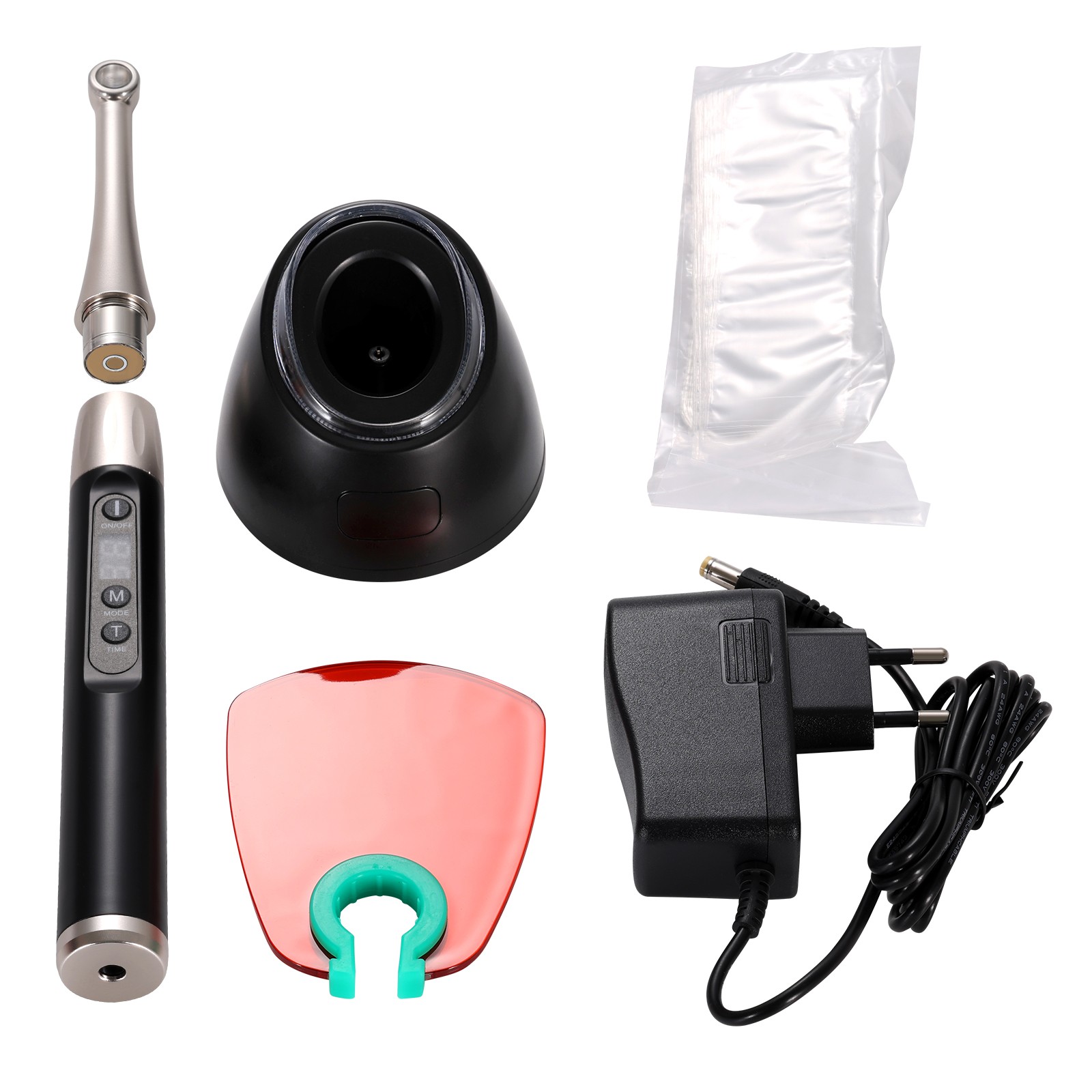 Dental LED Curing Light Cure Lamp Wireless Cordless Resin Woodpecker Style LA