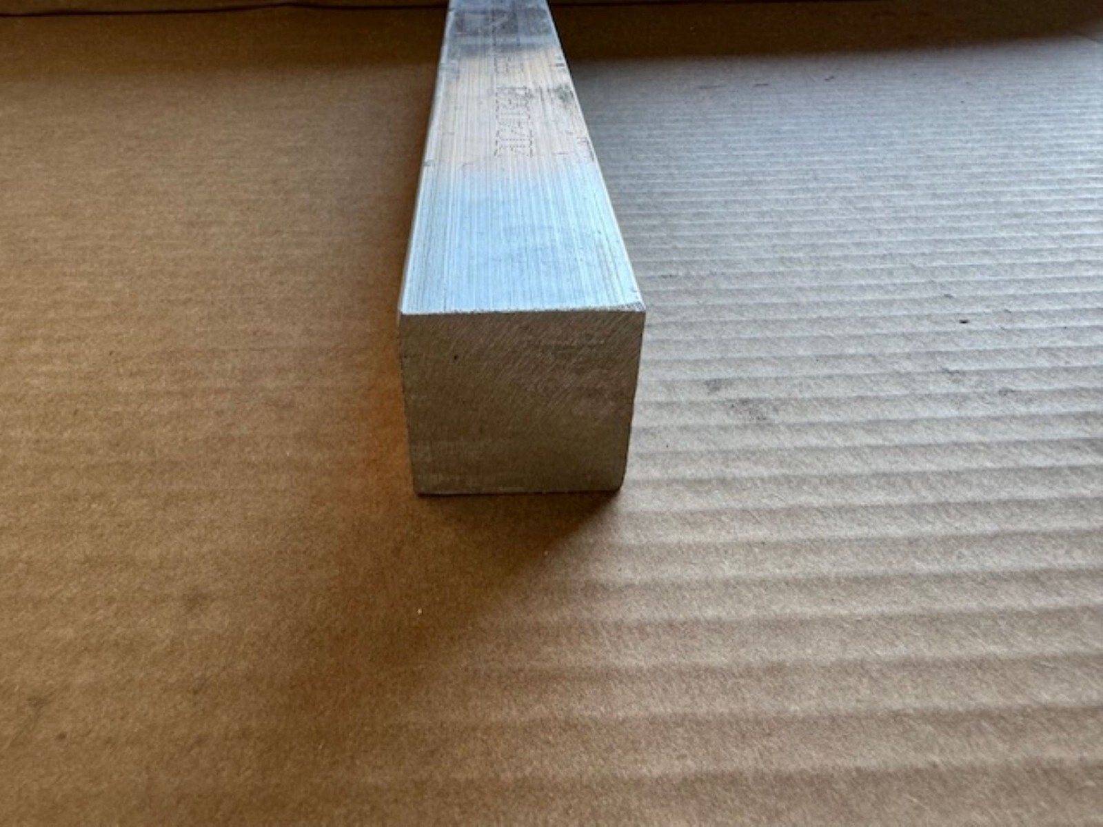 1.5″ x 1.5″ ALUMINUM 6061-T6511 SQUARE SOLID FLAT BAR x 18″ Long