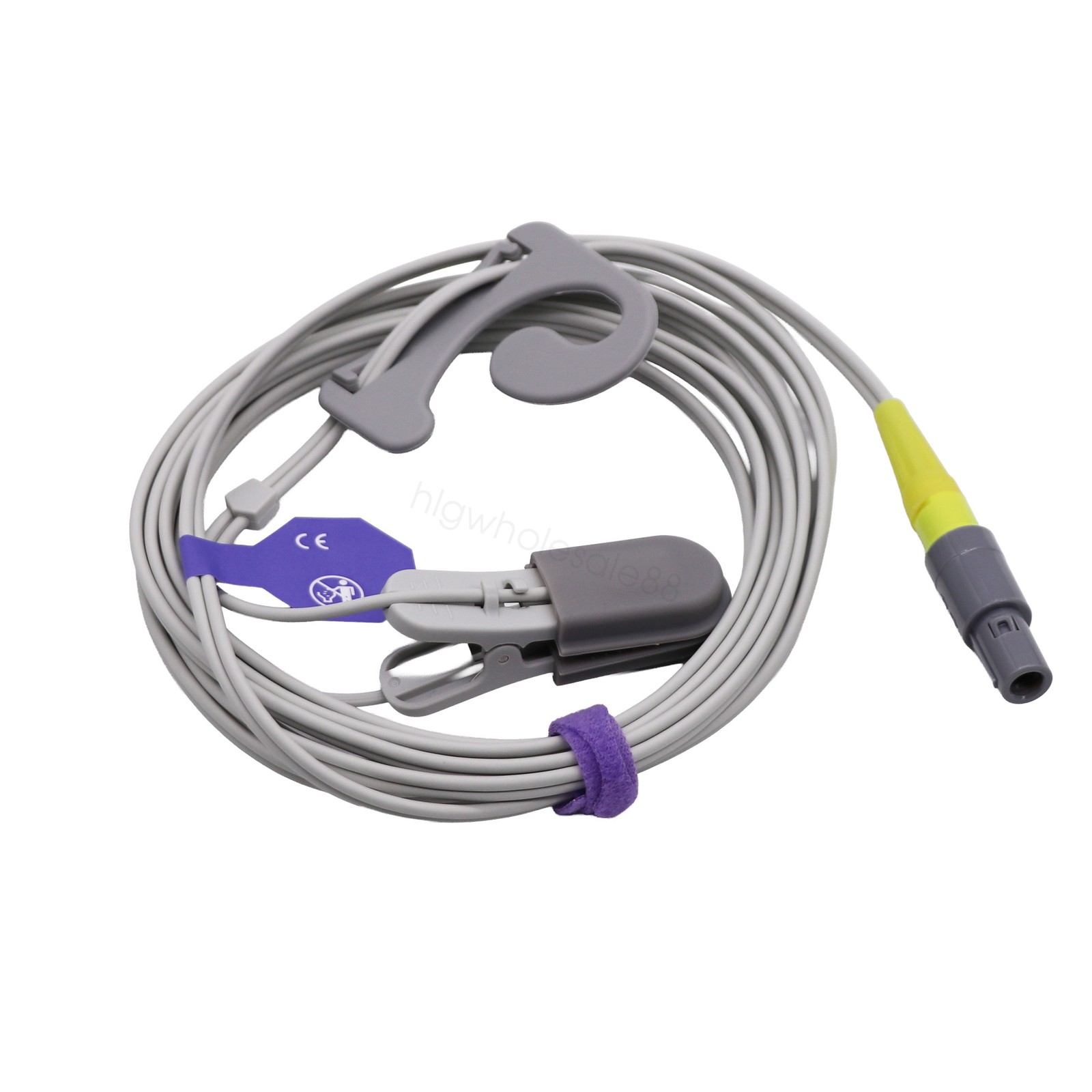 Adult Veterinary Ear Clip SPO2/PR Probe Fit For CONTEC Pulse Oximeter CMS60D,US