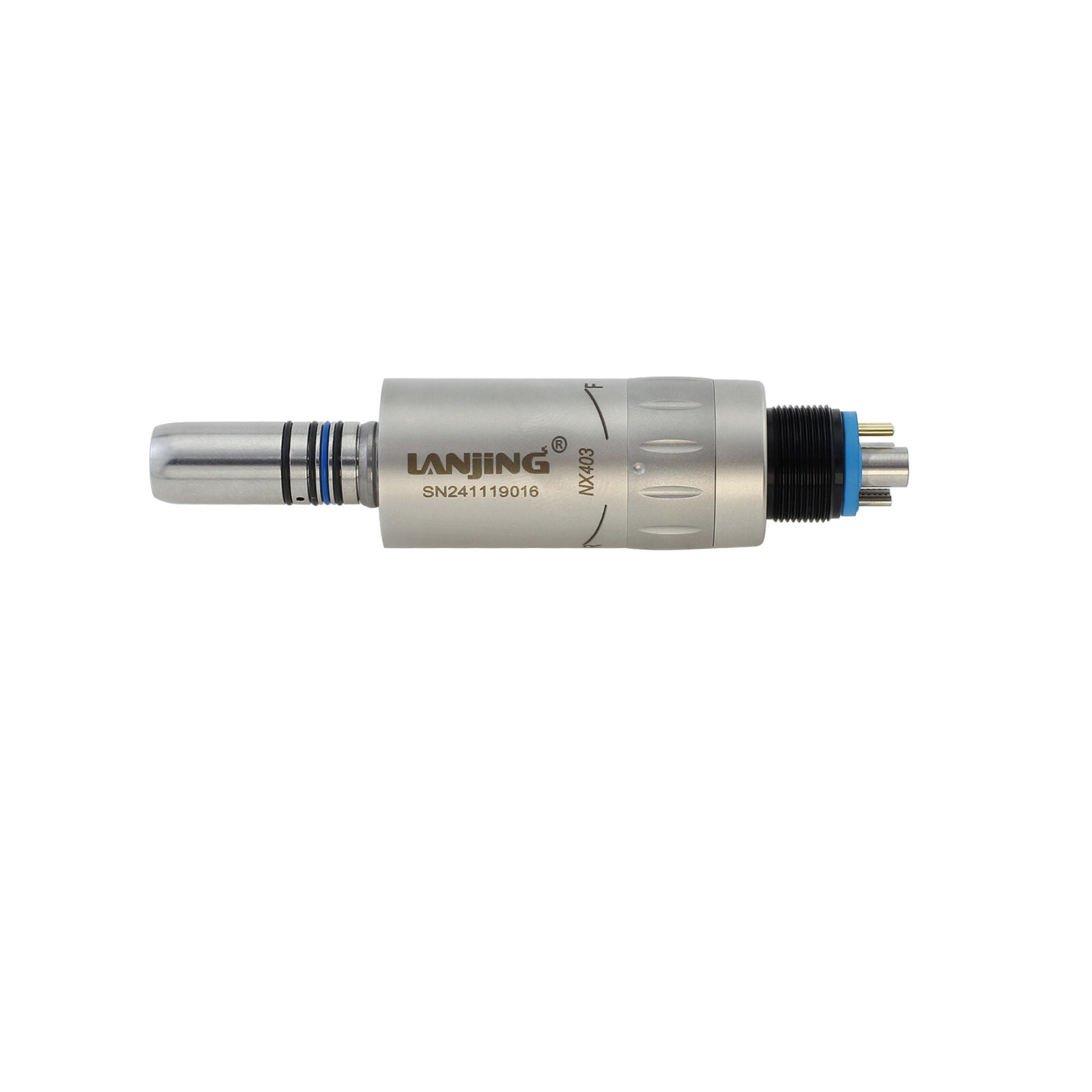 Dental Slow Speed Handpiece Air Motor 6 Hole LED Mini Inner Water Single Spray