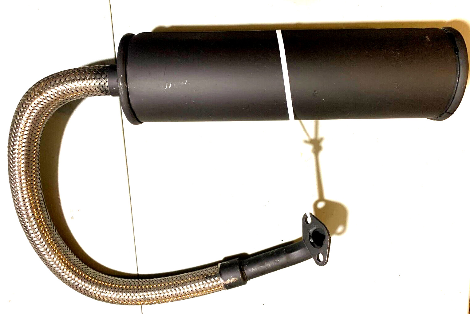 Golf Cart So-Quiet Exhaust Universal Flex w/ Muffler 40″Long Fits 196cc-236cc