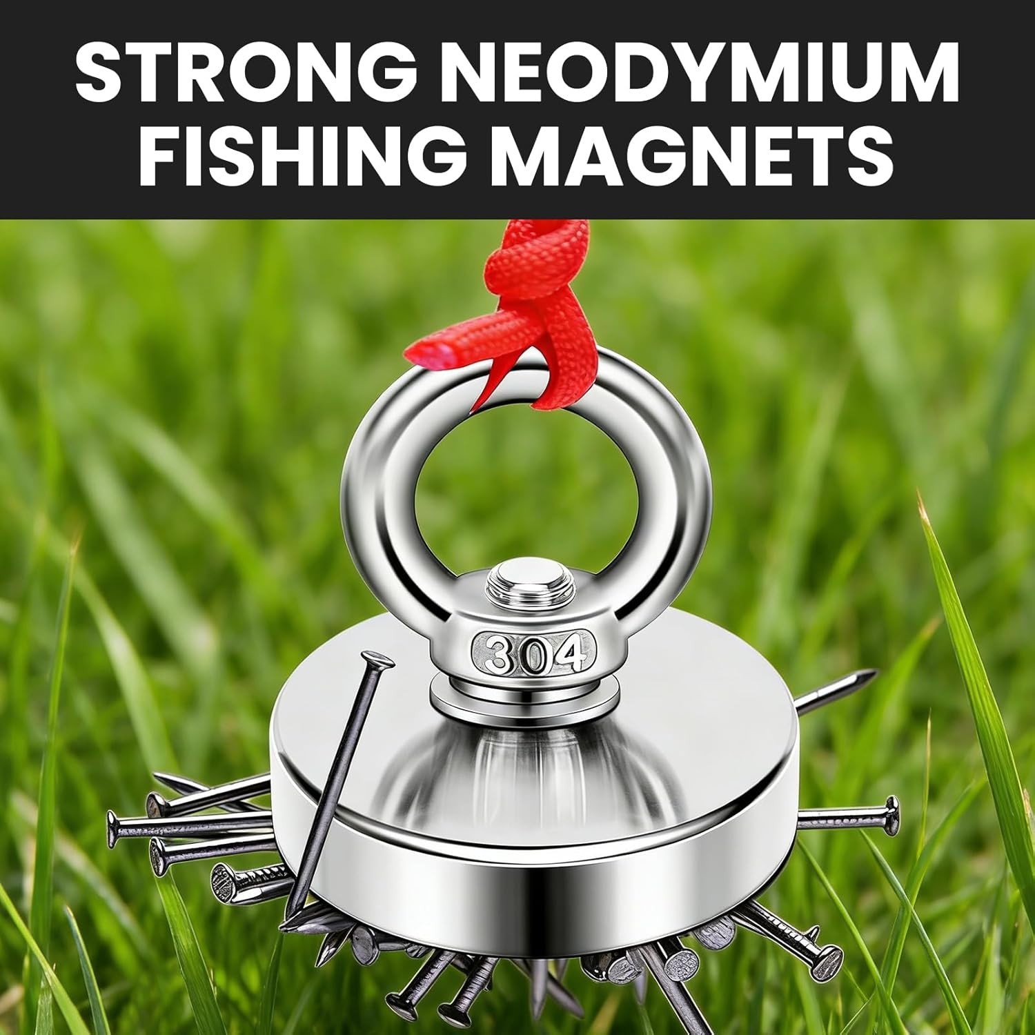 Long Service Life Fishing Magnet – 2.36″ Diameter