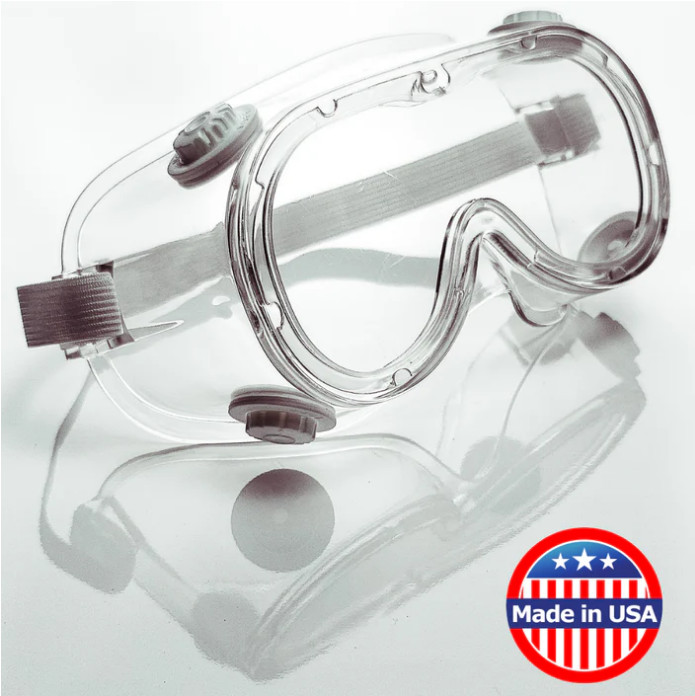 Safety Goggle Over Glasses Anti-Fog for Dental Medical Painting Mowing Working