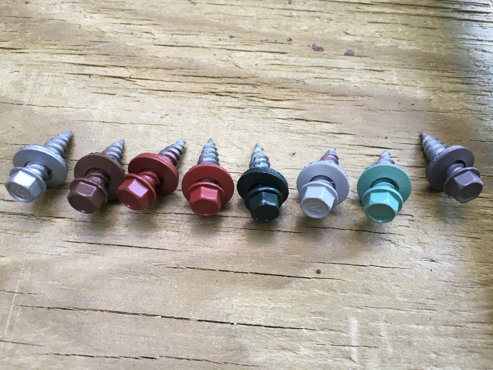 250 #12 x 3/4 Self-Drilling Stitch metal to metal roofing screws