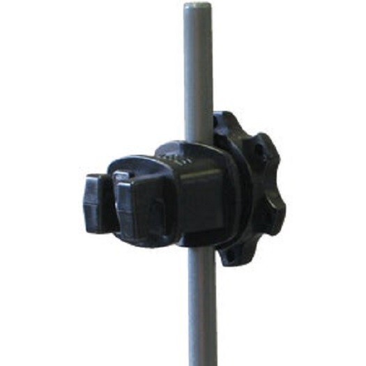 (3-25pk)-Dare Screw-On Black Polyethylene Electric Fence Insulator WESTERN-RP-25