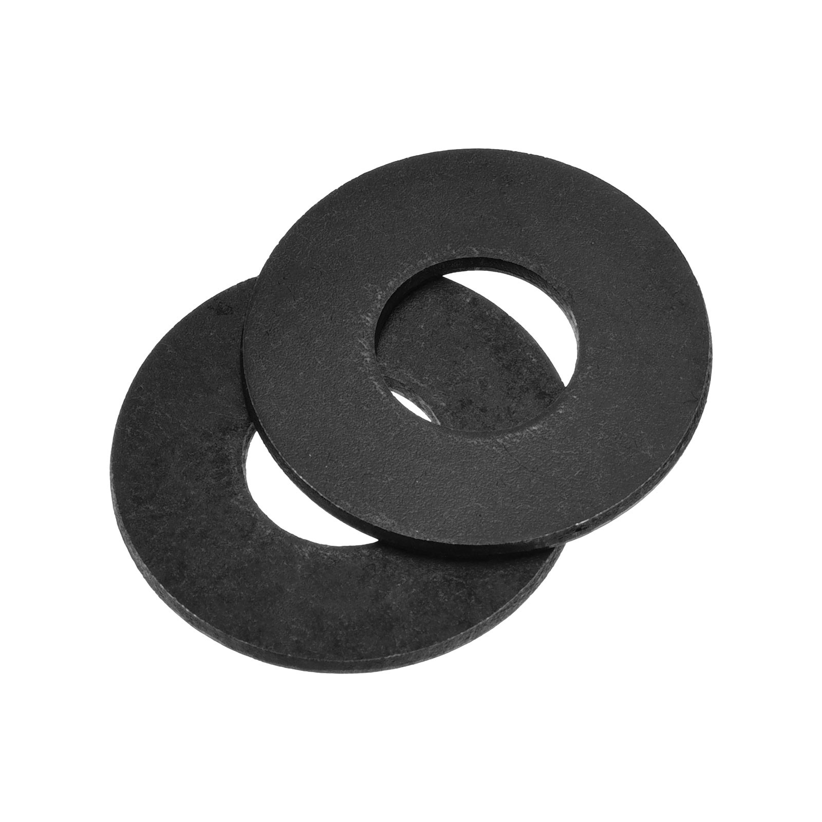 40Pcs Carbon Steel Flat Washers, M12x30x1.5mm Black Oxidized Grade 8.8 Washer