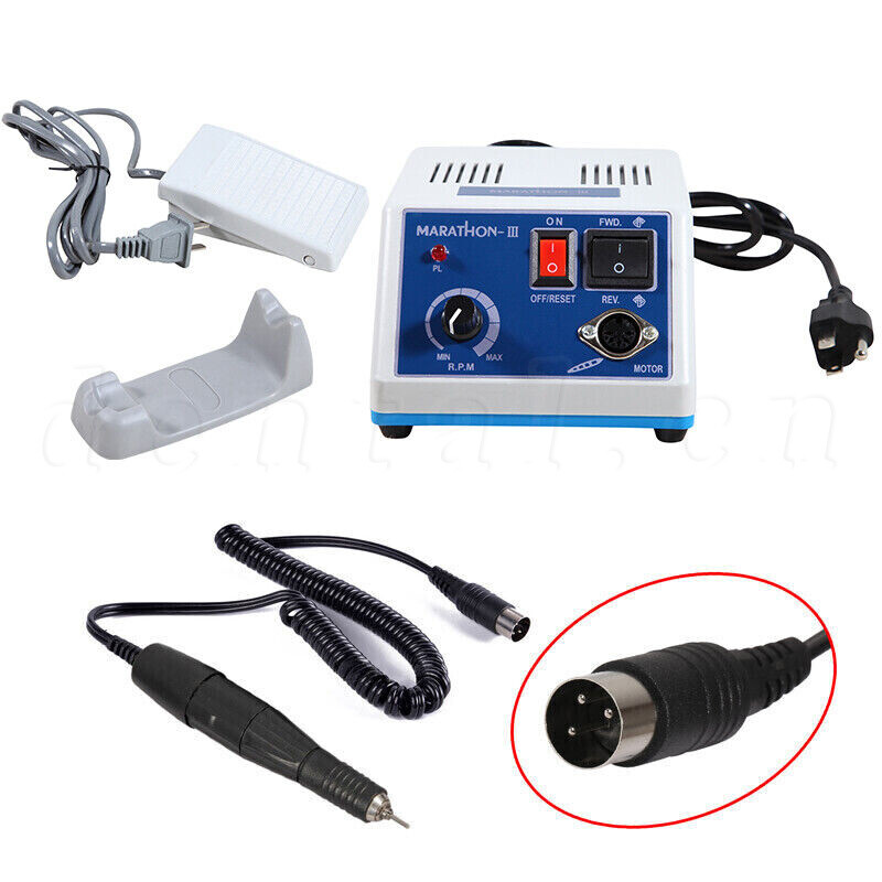 Dental Lab Marathon Electric Micromotor Polishing Unit + 35K rpm Motor Handpiece