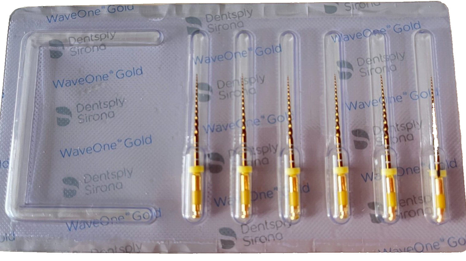Waveone Gold Wave One Small 25mm Endodontic File Root Canal Dentsply 6pcs/Pk