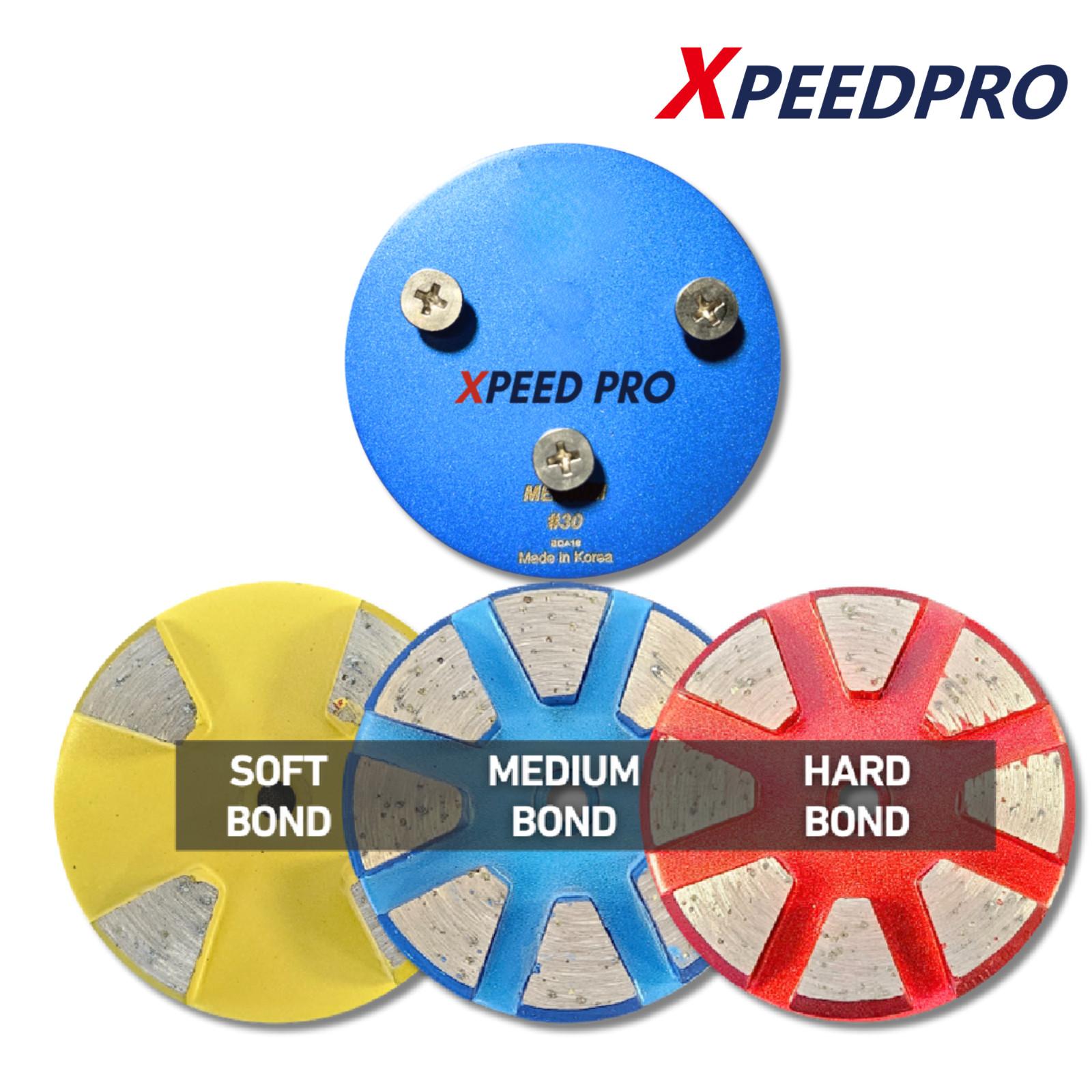 3″ Metal Diamond Pucks – SASE Type (Soft Bond, Medium Bond, Hard Bond)