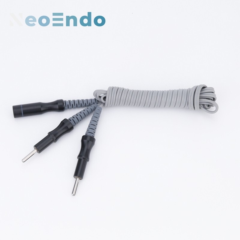 High-Quality Laparoscopic Bipolar Coagulation Forceps With Cable For Endoscopy