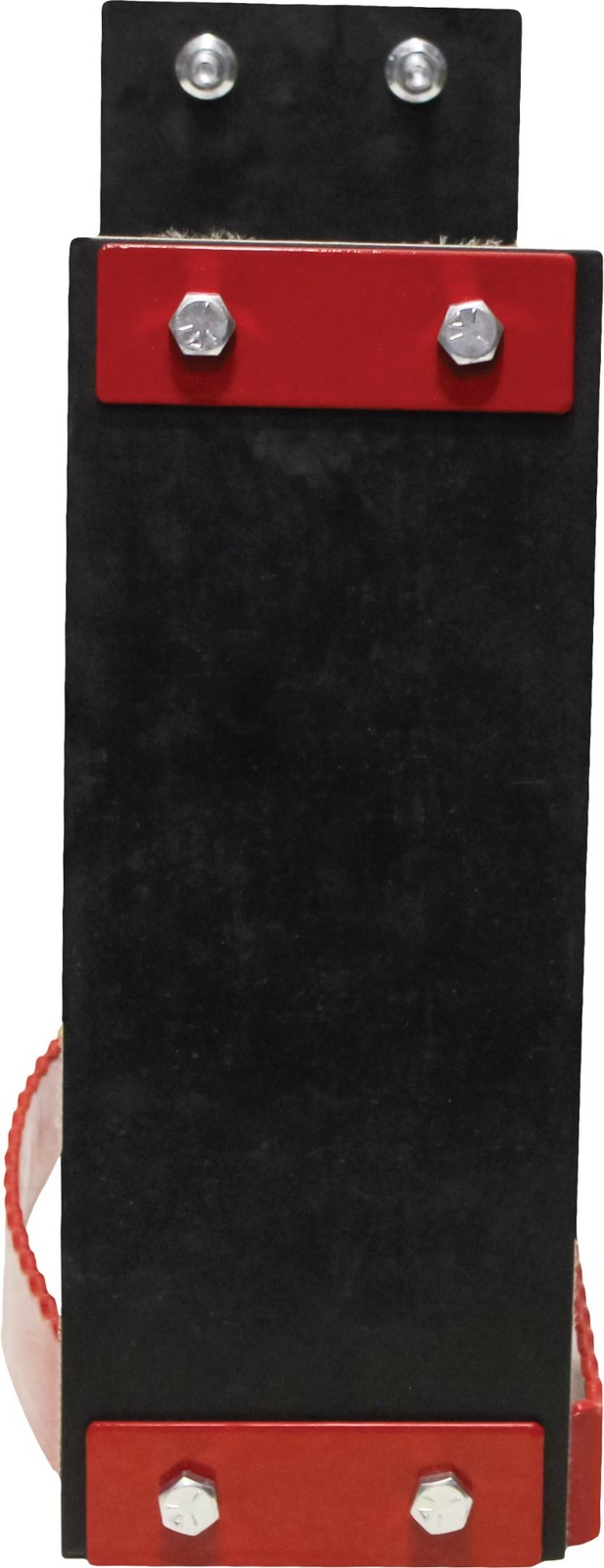 KM Universal Bolt-On Flex Step – Red flexible step for tractors