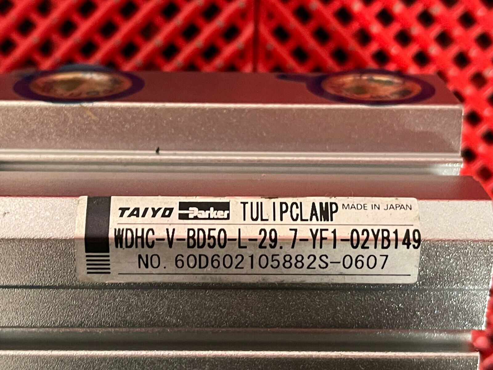 Taiyo Parker WDHC-V-BD50-L-29.7-YF1-02YB149 Tulipclamp