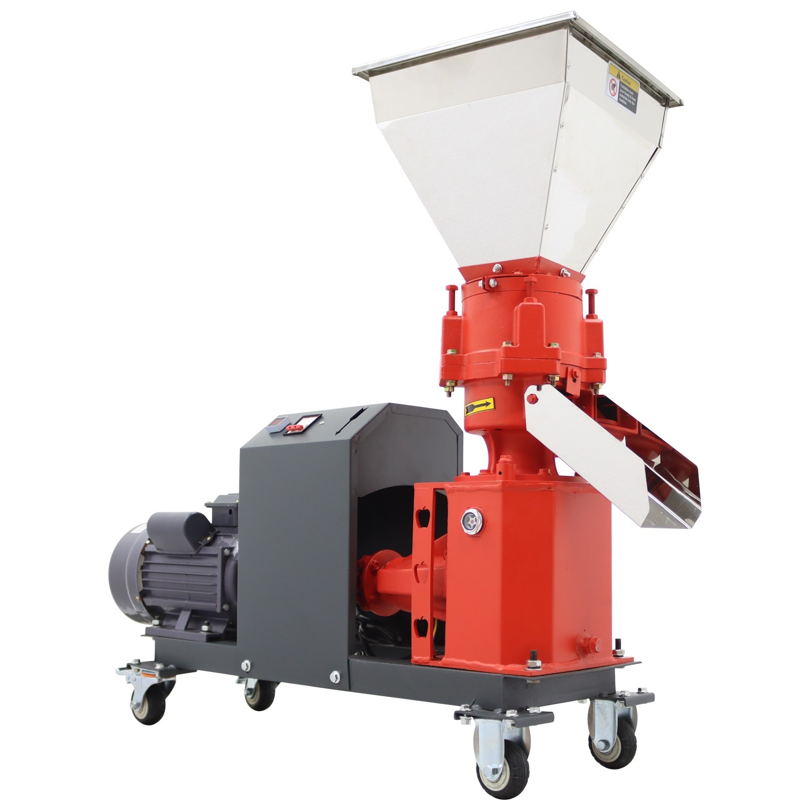 220V 8MM Animal Chicken Feed Pellet Machine Electric Feed Pellet Press Machine