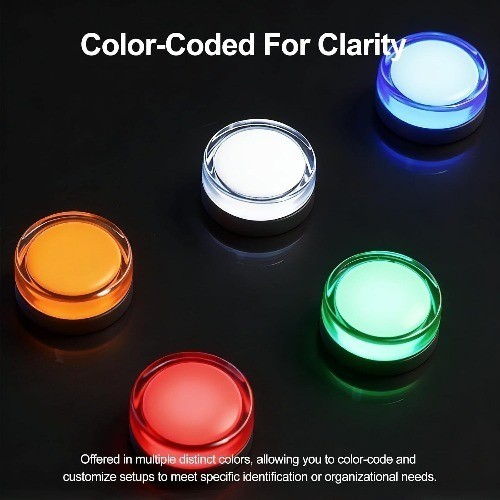 22mm LED Industrial Indicator Light 110V AC Pilot Indicator Light 7/8 Panel