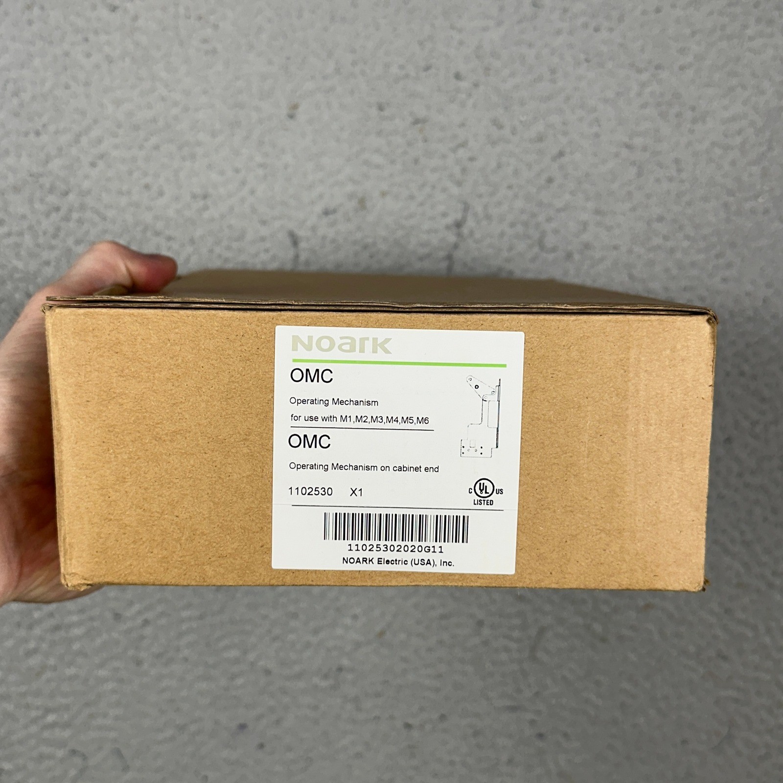 Noark OMC Operating Mechanism Cabinet End 1102530 for M1 M2 M3 M4 M5 M6 NEW