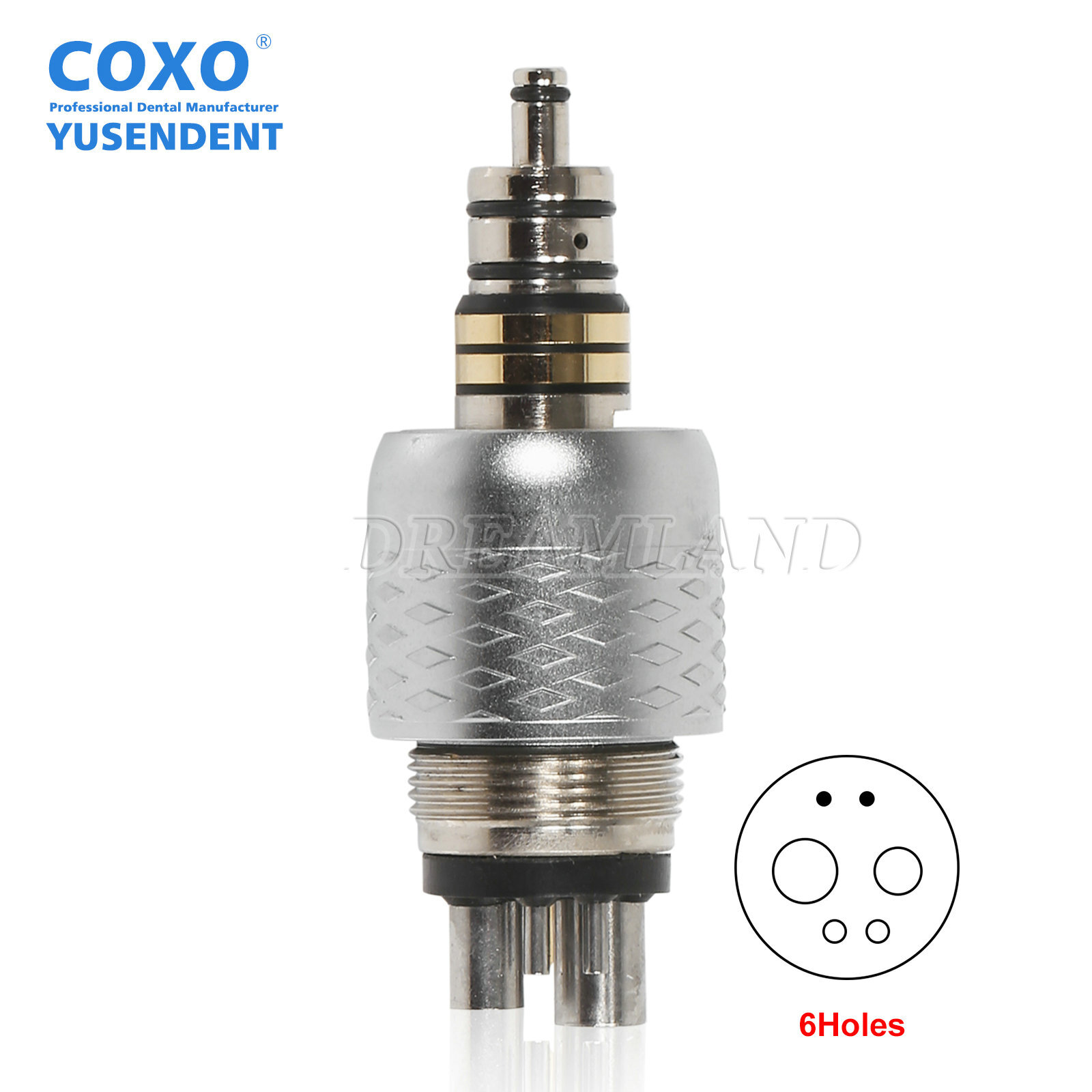 Dental Coupler Coupling 2/4/6Hole Adapter For KaVo NSK High Speed Handpiece