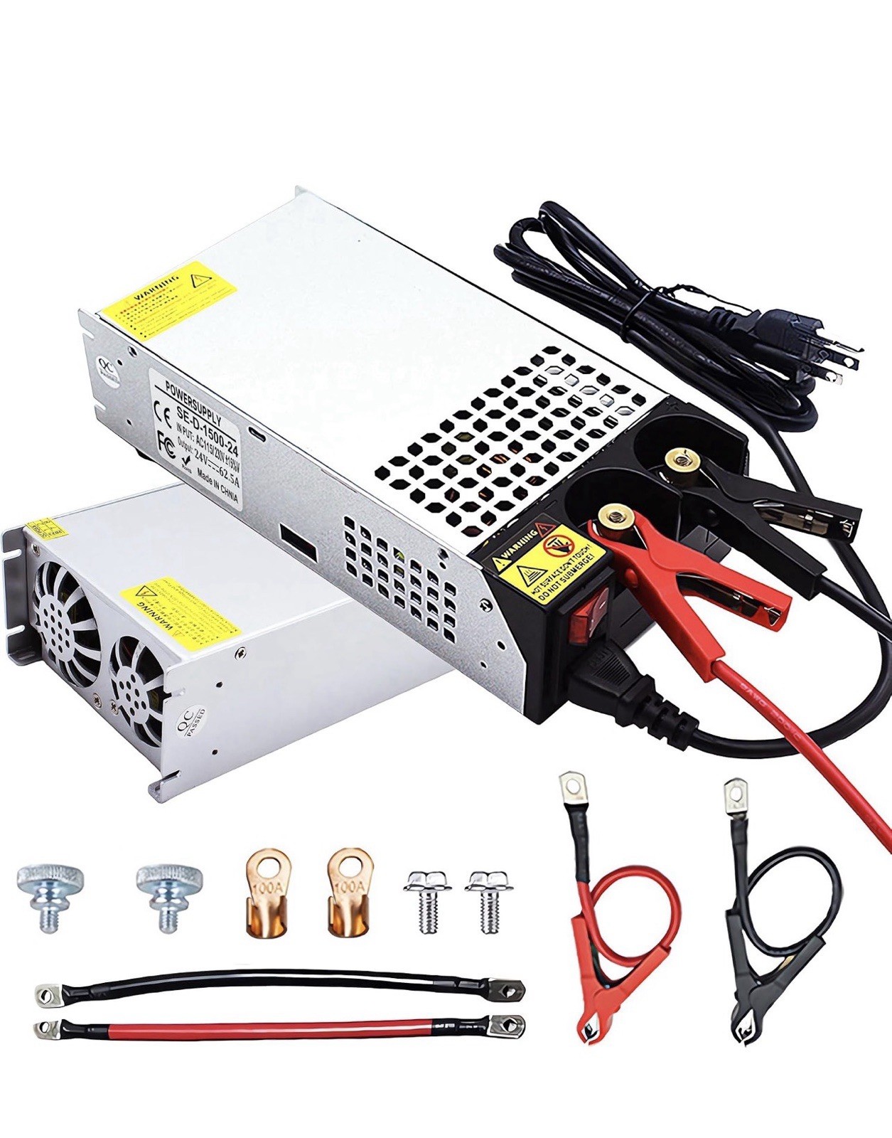 AC to DC 24V 62A 1500W Power Supply SE-1500-24 Switching Converter Transformer
