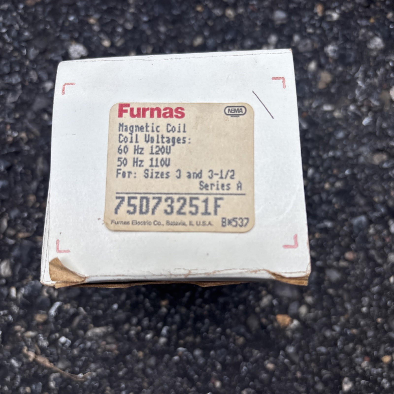 GENUINE FURNAS / SIEMENS 75D73251F COIL