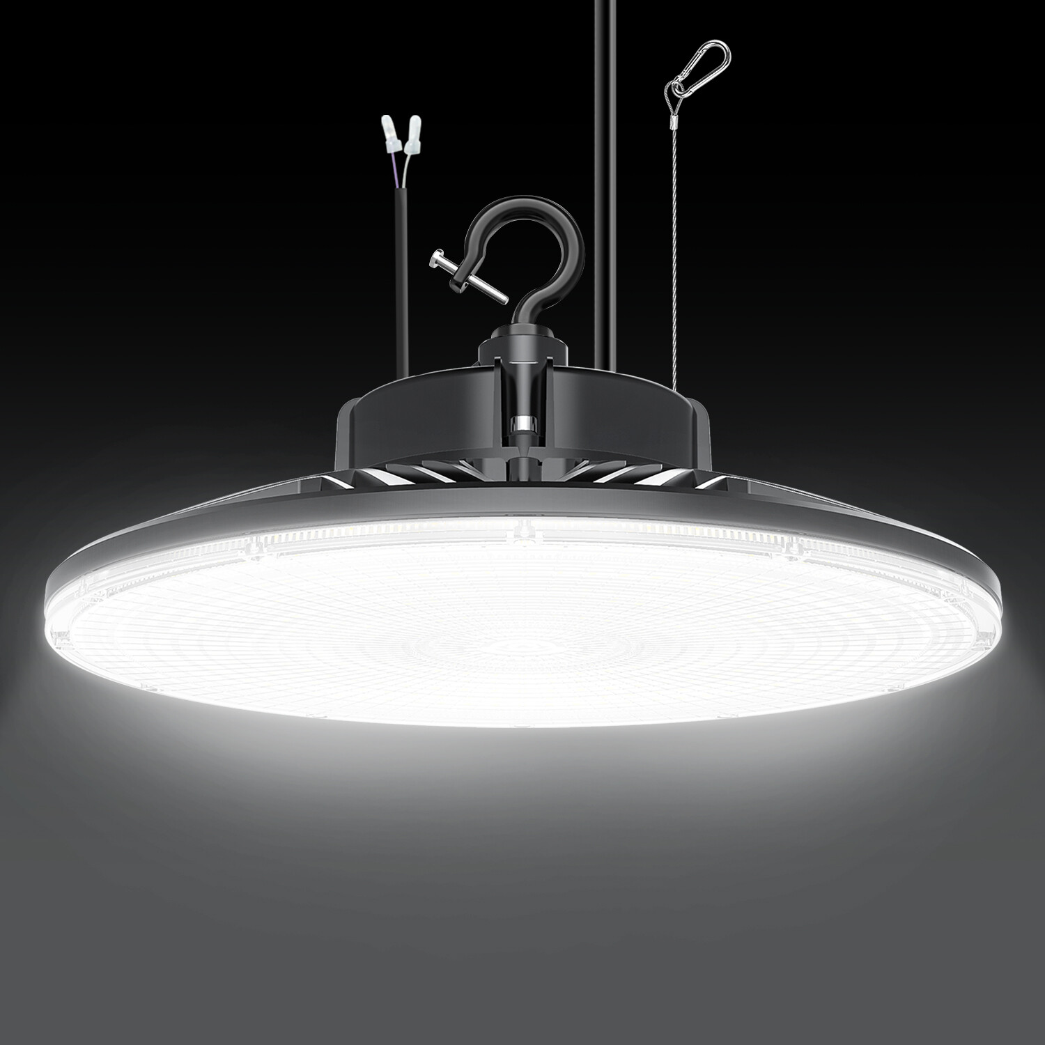 LED High Bay Light 150W Warehouse Factory Shop Low Bay Lights 0-10V Dimmable