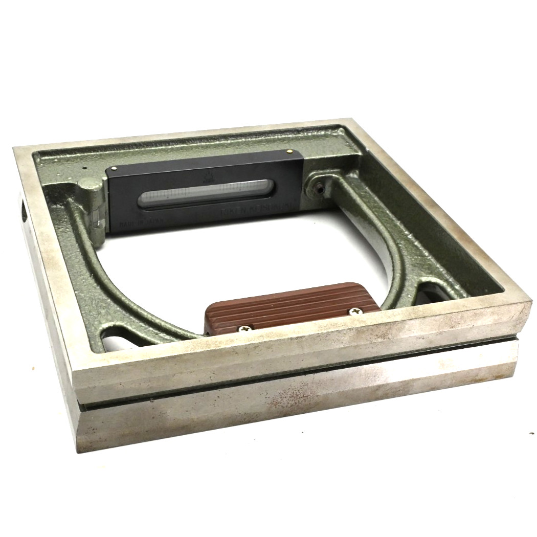 Riken Keisokuki I1J13 Precision Square Level 200mm 0.02mm/m Japan made
