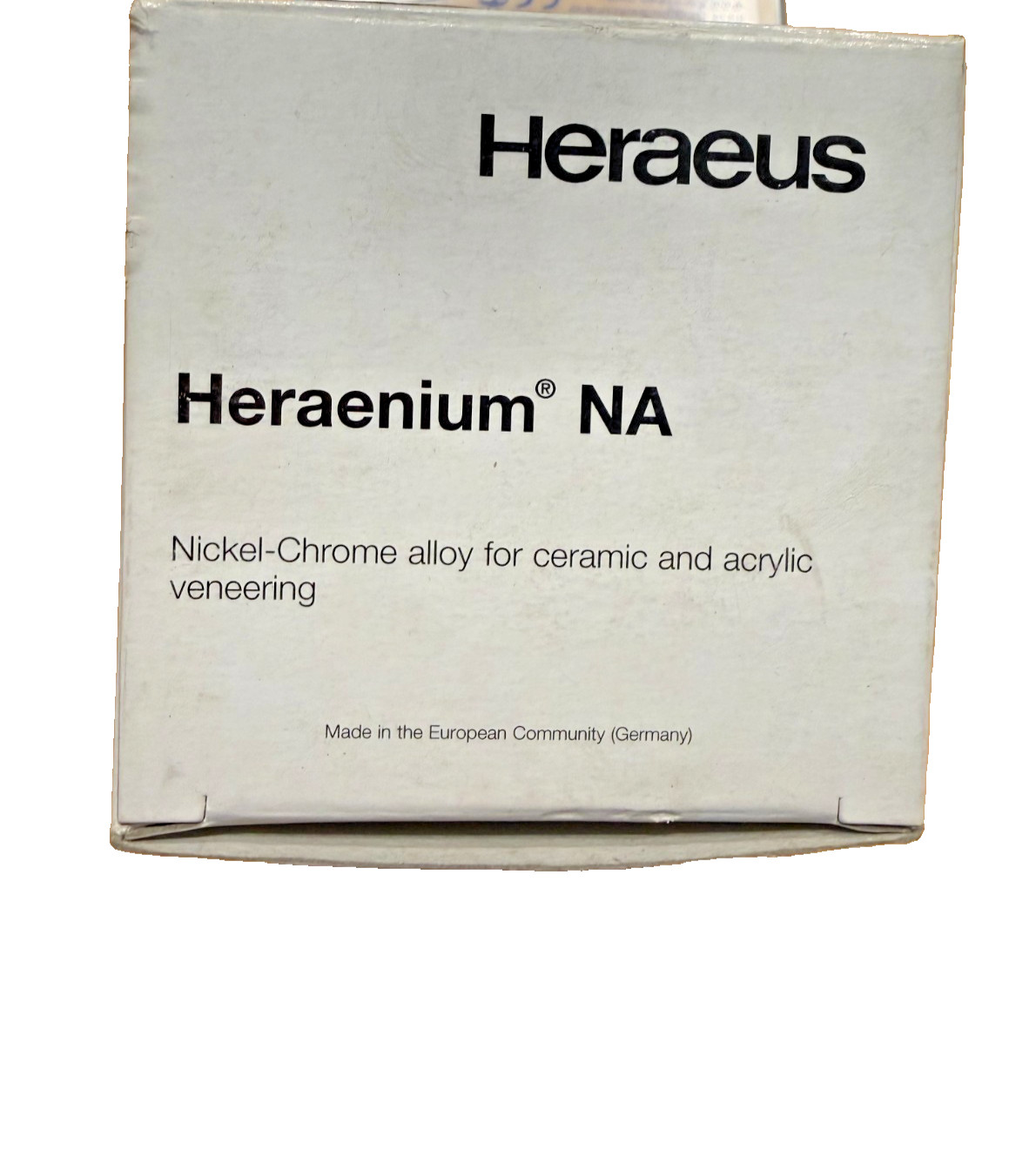 KULZER HERAENIUM NA – for C&B Nickel Chrome alloy 1 Kg. Germany