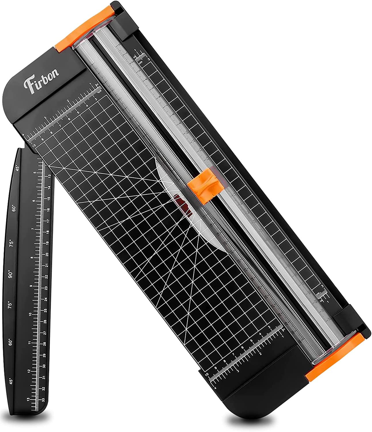A4 Paper Cutter 12 Inch Titanium Blade Guillotine Trimmer with Automatic Safety