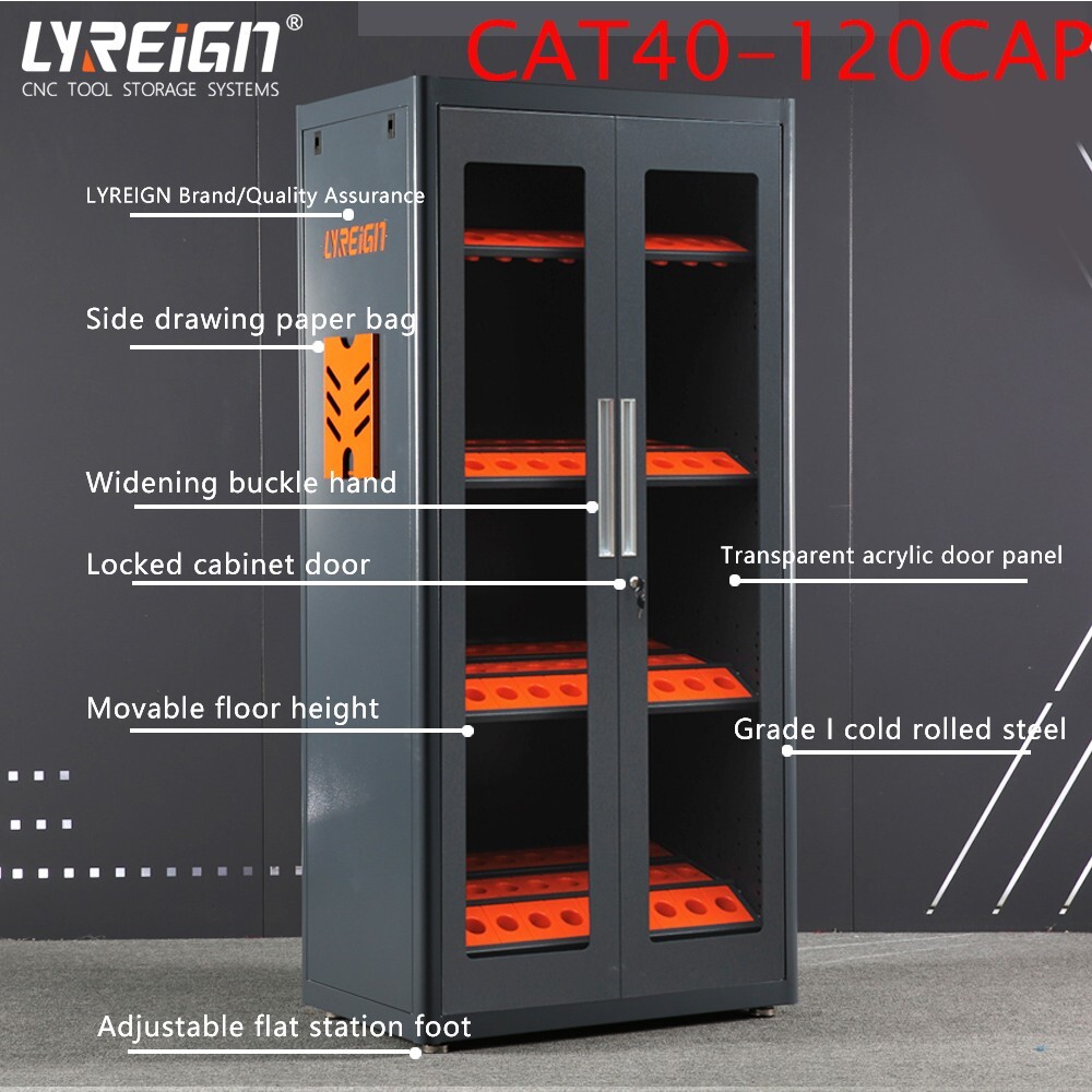 cnc tool cabinets CAT40 cnc tool rack CNC Tool Holder Storage scratch resistant