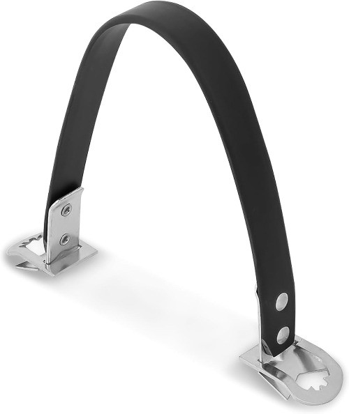 Heavy Duty Battery Carrier Strap with Top Post Mounting Bracket, Universal Autom