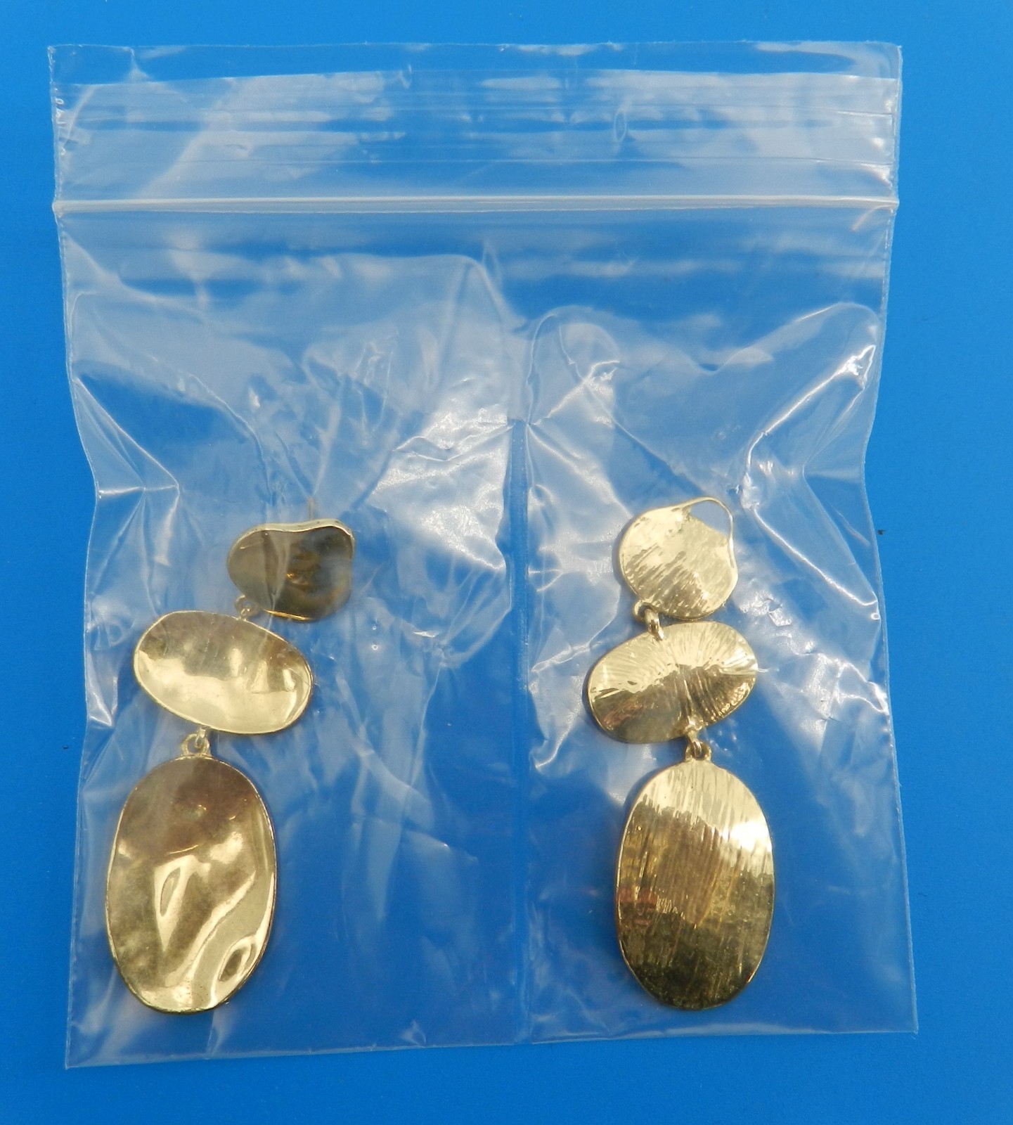 4×4 Bags 2-Compartment Poly Clear Center Split Divider Middle 4″ Reclosable 1000