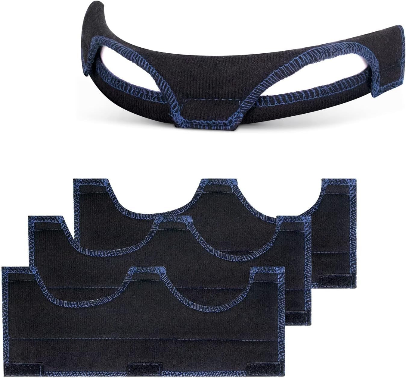 4 Pack Hard Hat Sweatbands – Washable Helmet Liner for Safety Hats, Anti-Sweat &