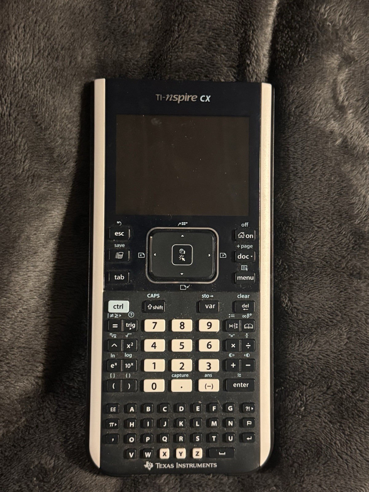 TI-Nspire CX Graphing Calculator w/ Slide Cover Untested No Charger