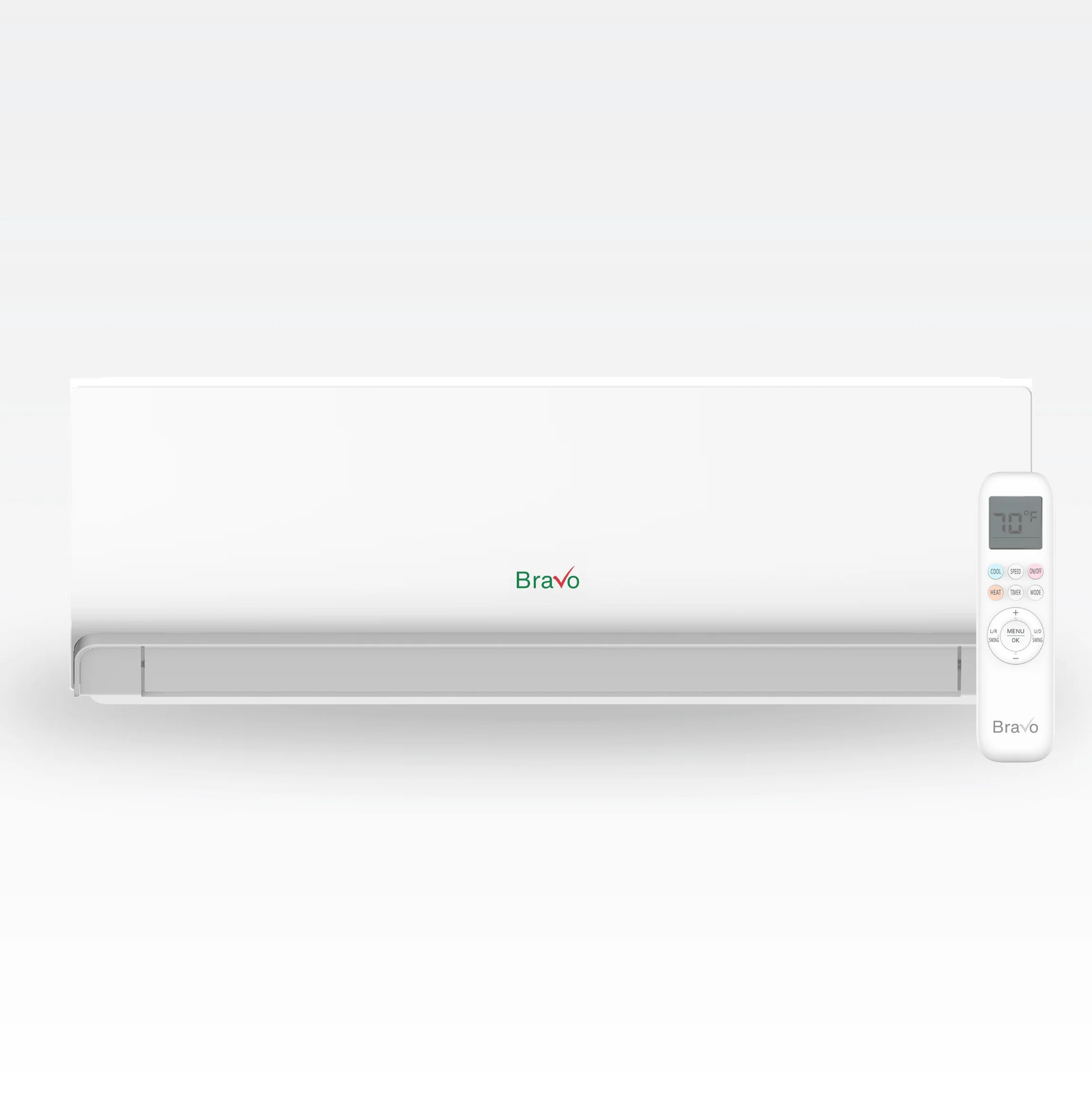 Bravo 5-Zone Mini Split AC & Heat Pump 42000 BTU Wall Mount 9K+9K+9K+12K+12K